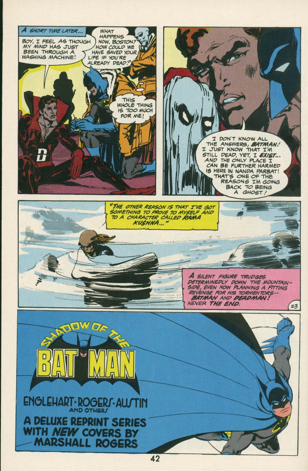 Read online Deadman (1985) comic -  Issue #7 - 42