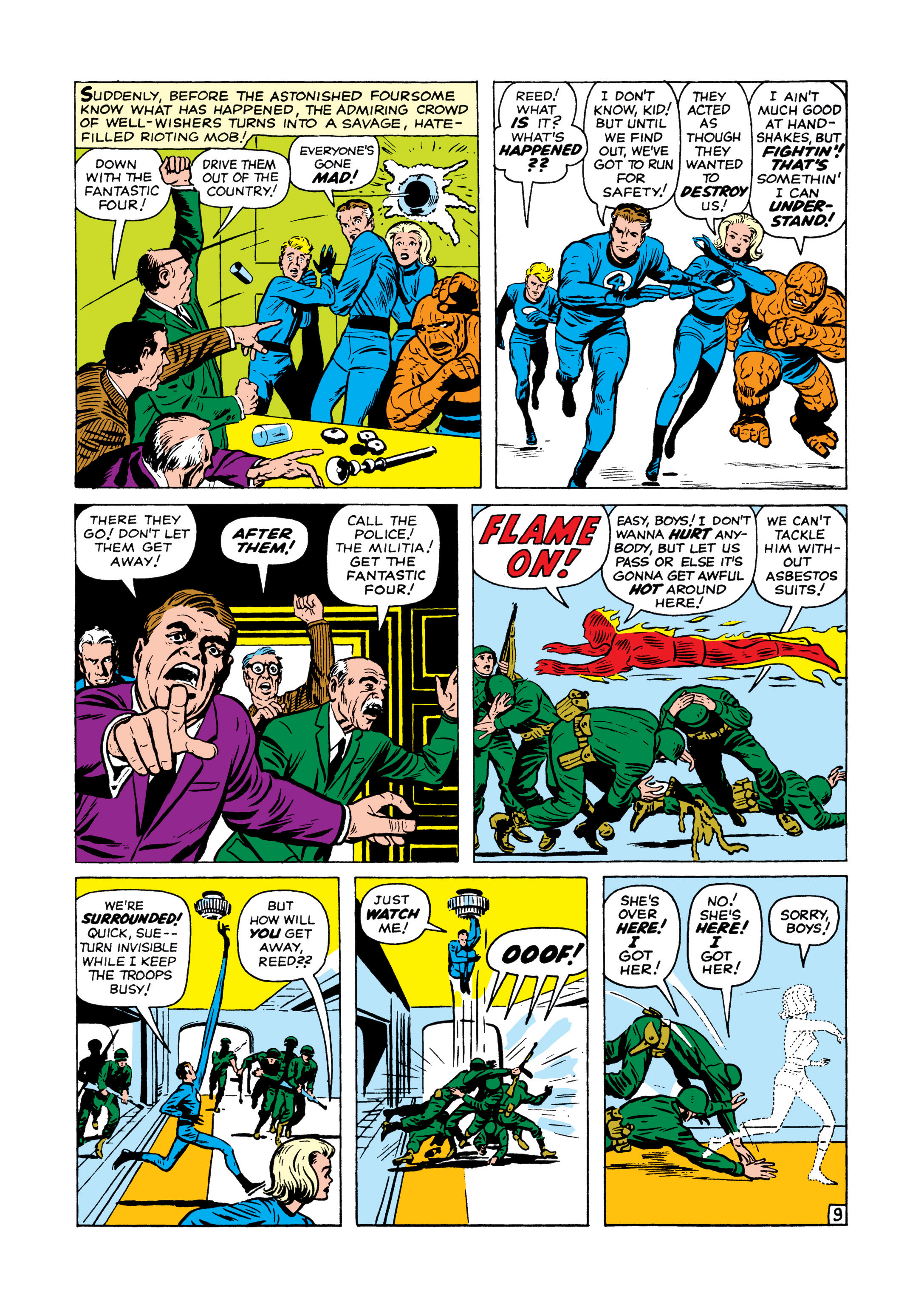 Read online Fantastic Four (1961) comic -  Issue #7 - 10