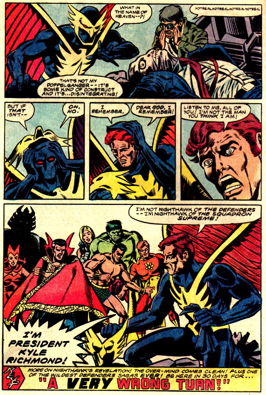 Read online The Defenders (1972) comic -  Issue #114 - 24