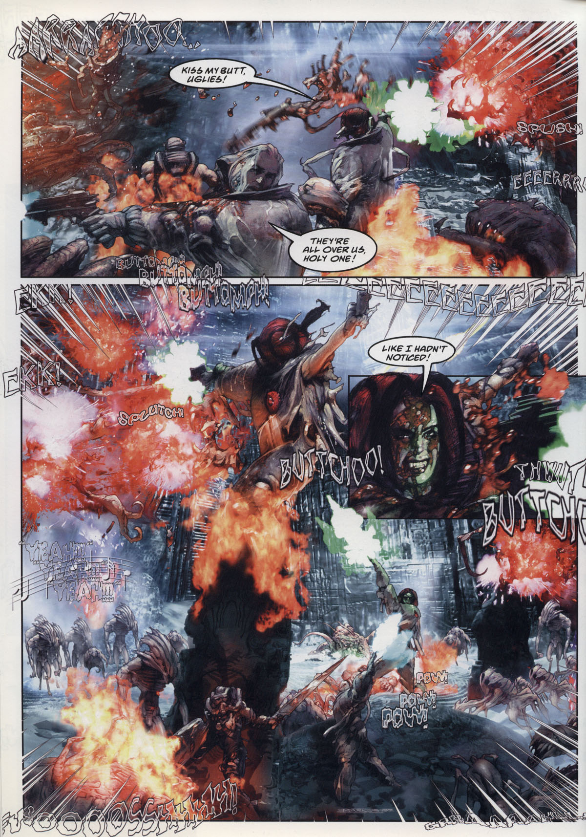 Read online Durham Red: The Scarlet Cantos comic -  Issue # TPB - 42