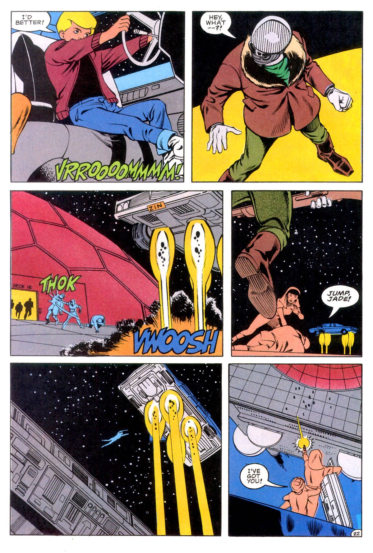 Read online Jonny Quest comic -  Issue #5 - 24