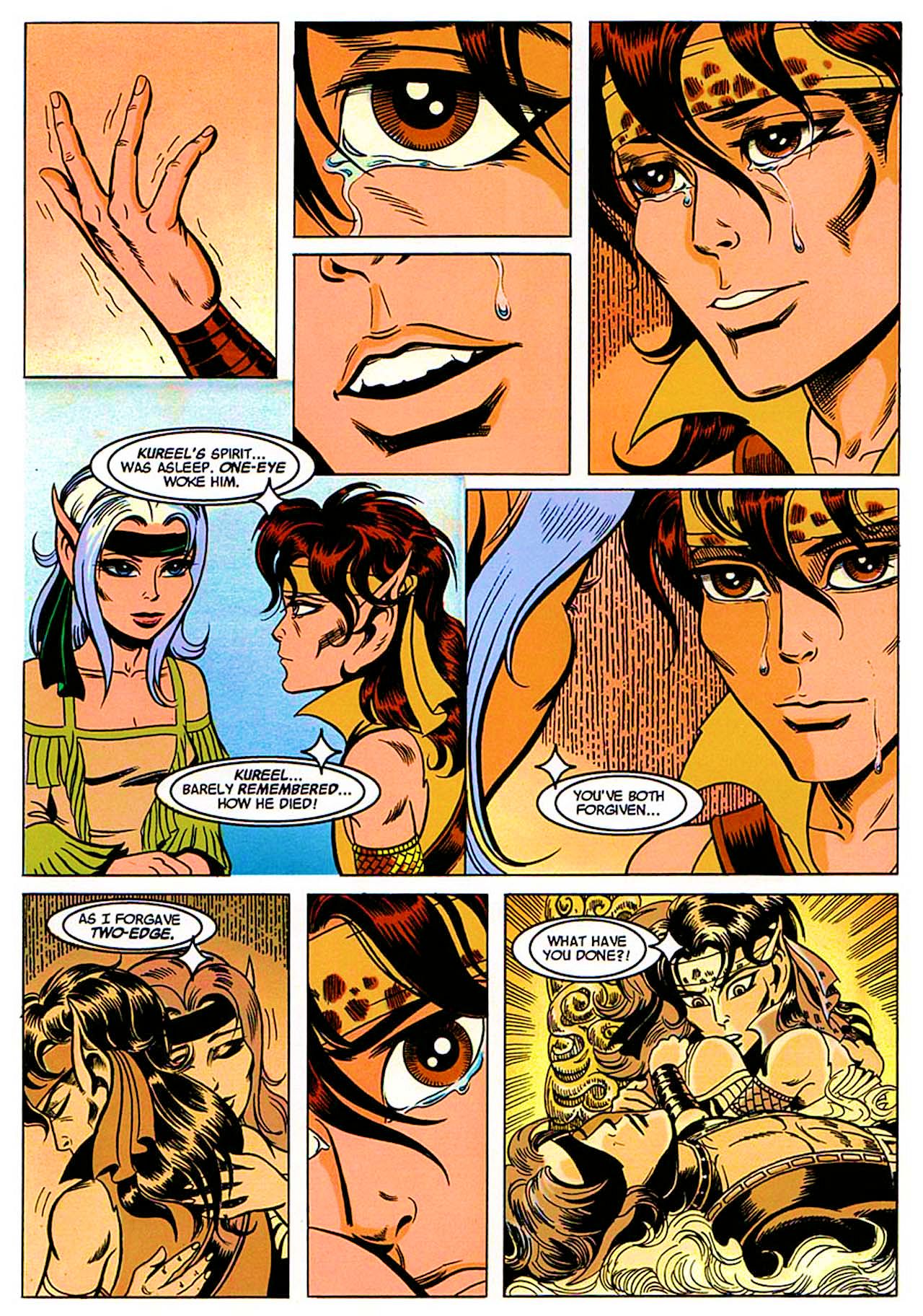 Read online ElfQuest: Kings of the Broken Wheel comic -  Issue #3 - 28