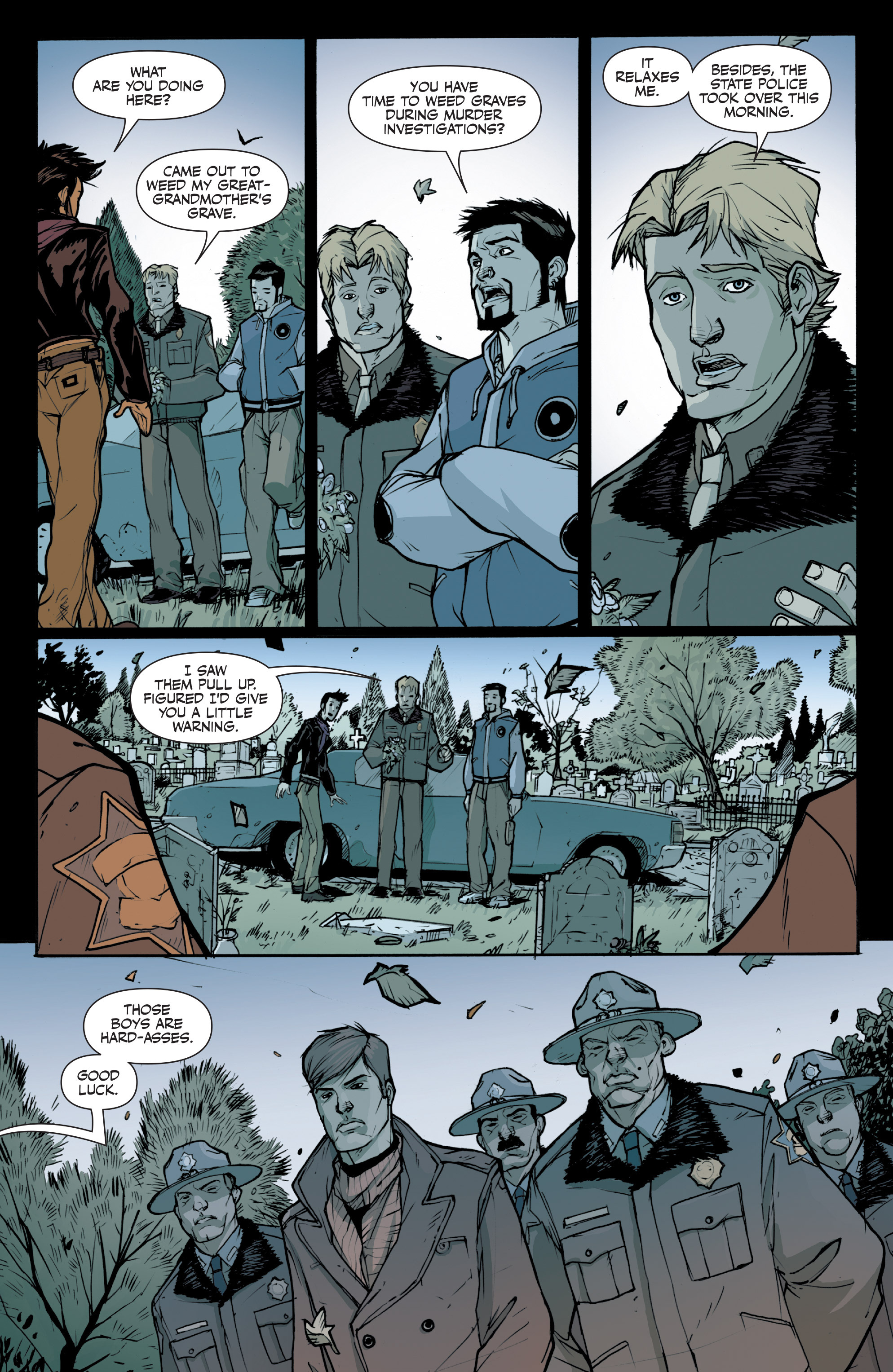 Read online Charlaine Harris' Grave Sight comic -  Issue #3 - 7