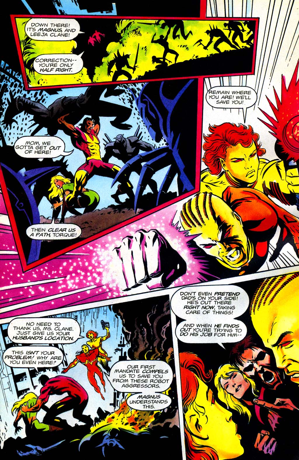 Read online Magnus Robot Fighter (1991) comic -  Issue #53 - 4