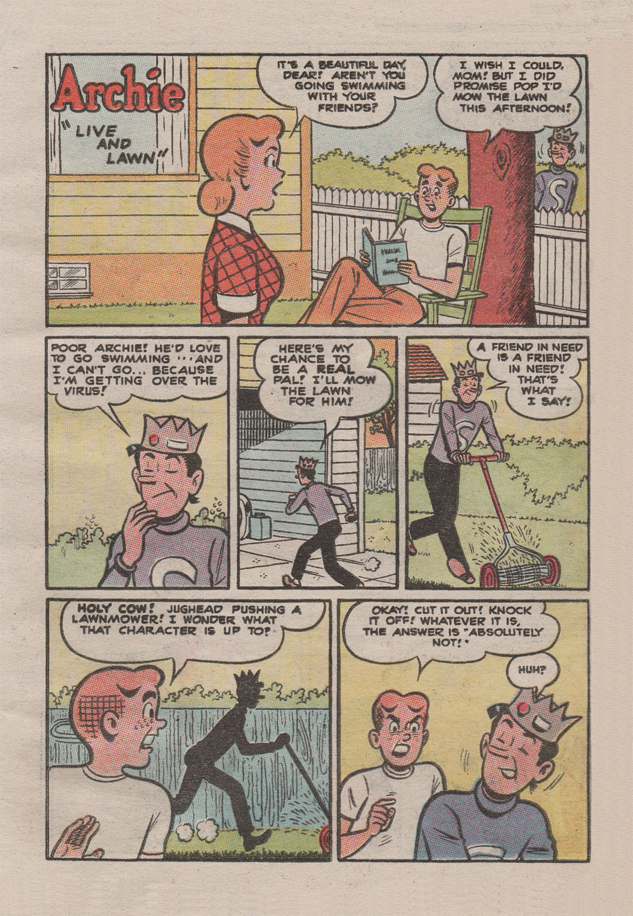 Read online Jughead with Archie Digest Magazine comic -  Issue #99 - 58