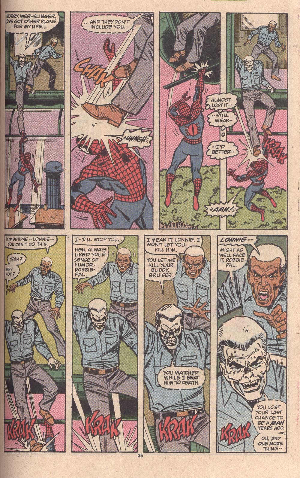 Read online The Spectacular Spider-Man (1976) comic -  Issue #155 - 20