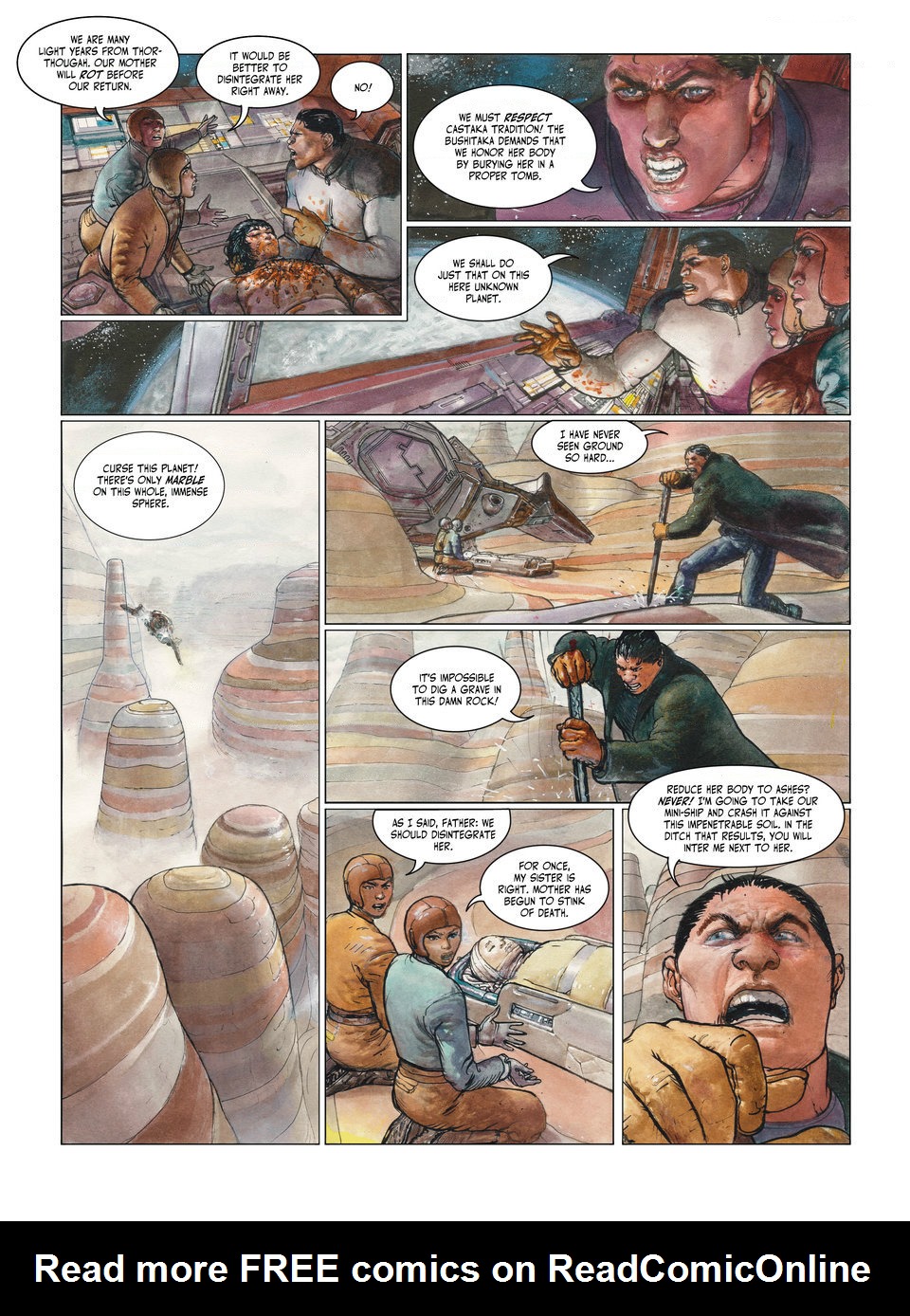 Read online Metabarons Genesis: Castaka comic -  Issue # TPB - 87