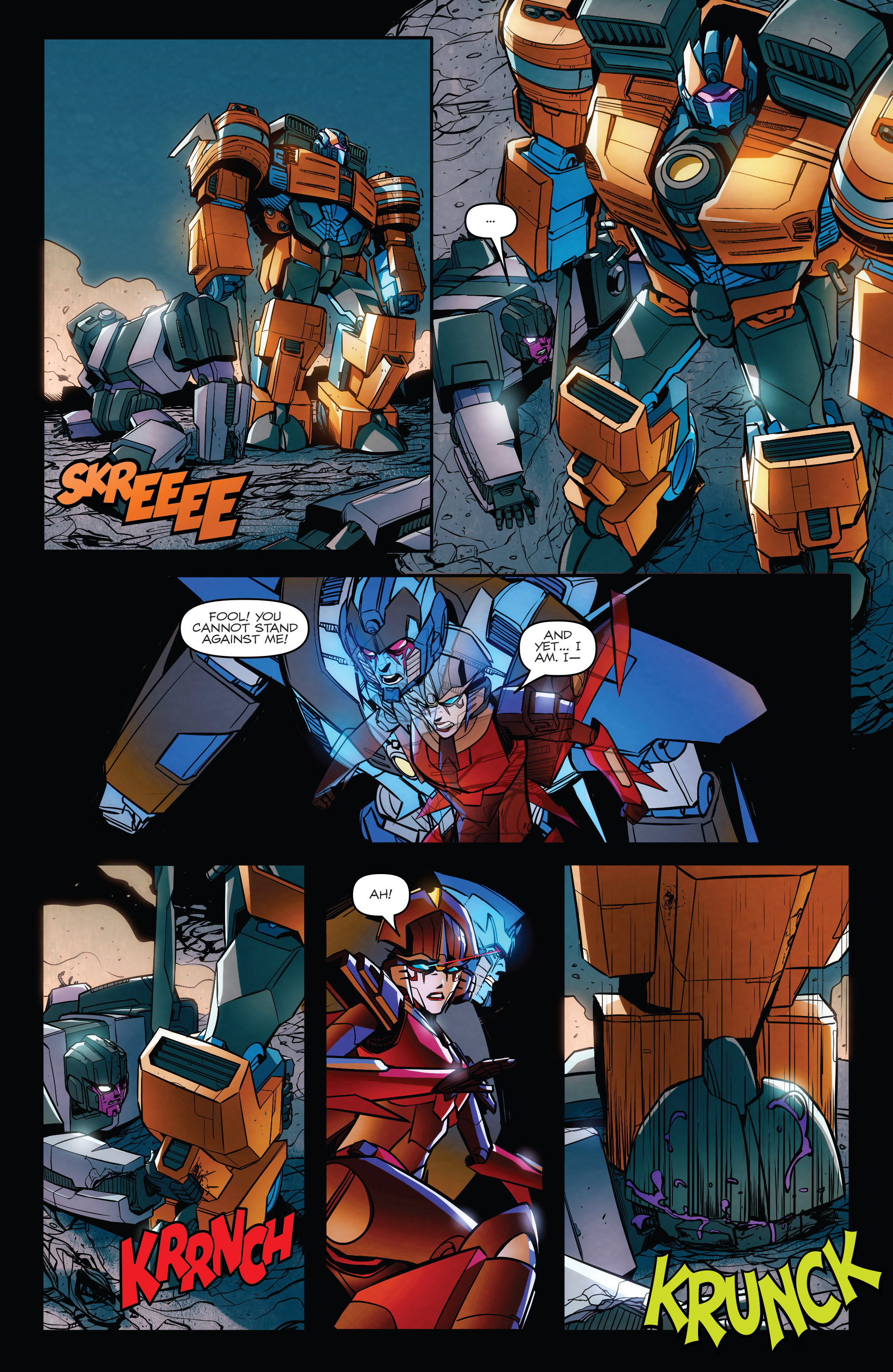 Read online Transformers: Till All Are One comic -  Issue #8 - 17