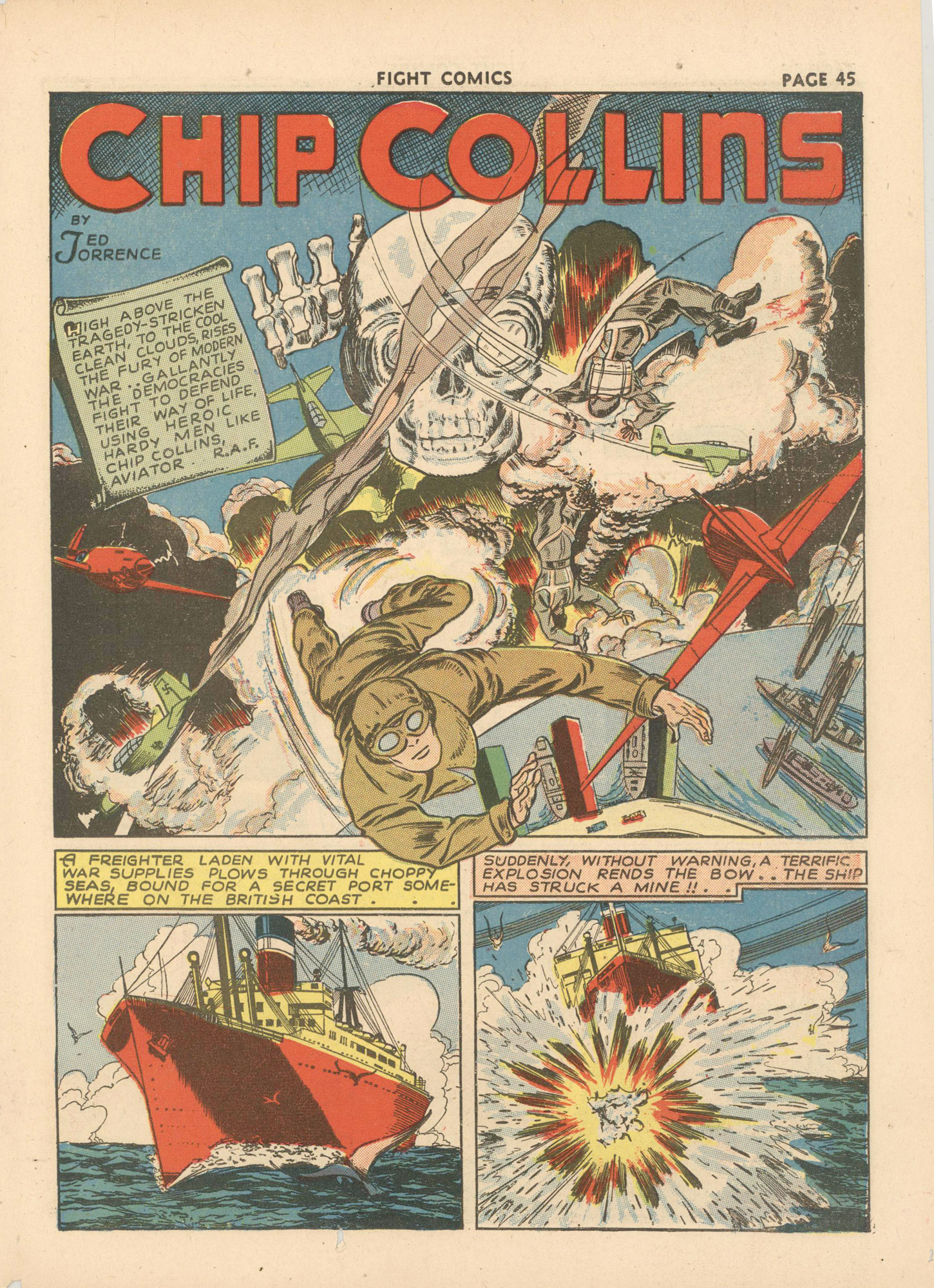 Read online Fight Comics comic -  Issue #16 - 48