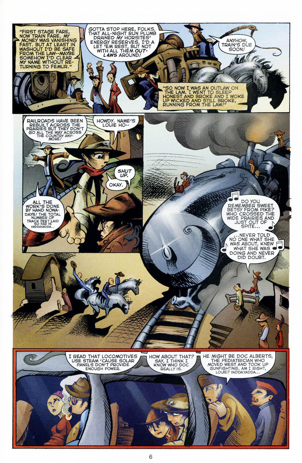 Read online Hong on the Range comic -  Issue #1 - 9