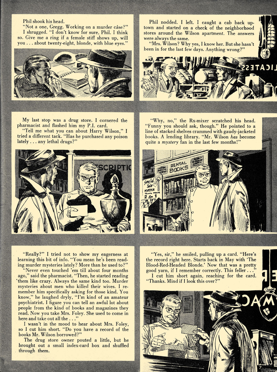 Read online Crime Illustrated comic -  Issue #1 - 9