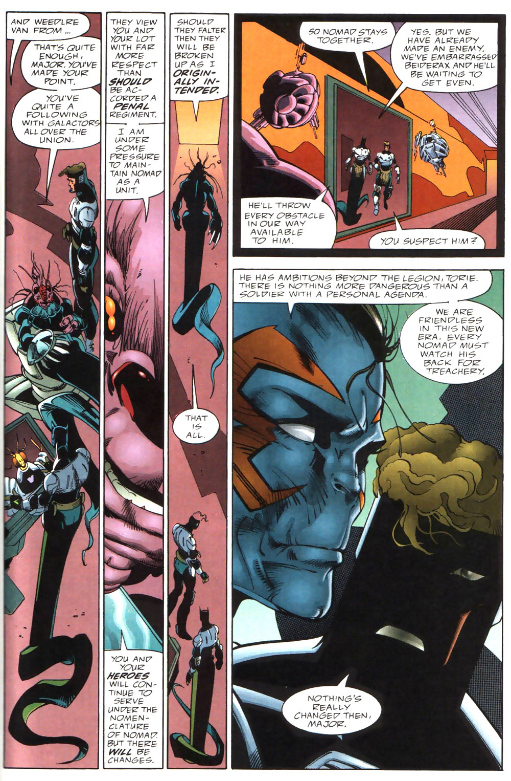 Read online Alien Legion: On the Edge comic -  Issue #3 - 33
