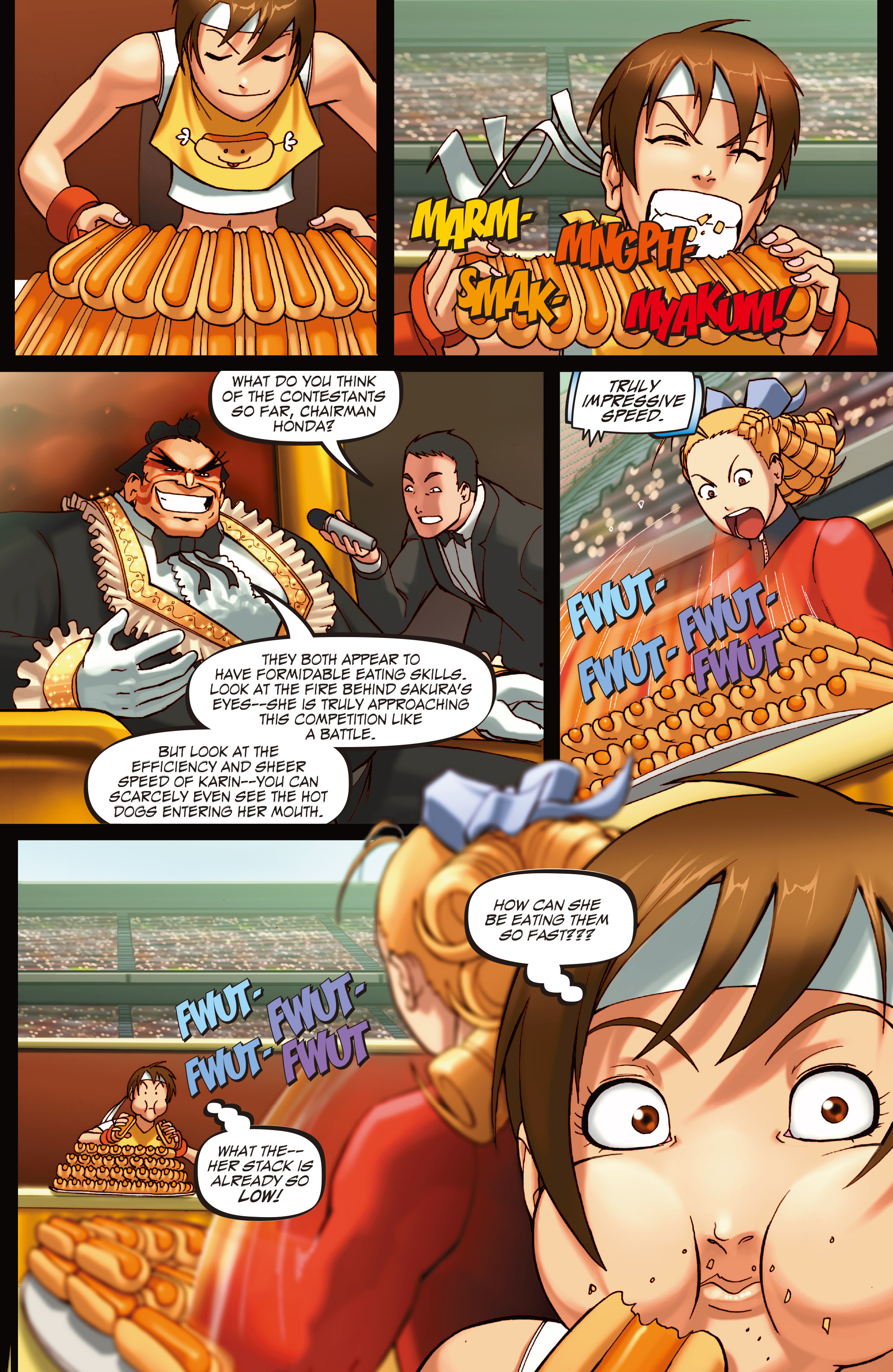 Read online Street Fighter Legends: Sakura comic -  Issue #3 - 21