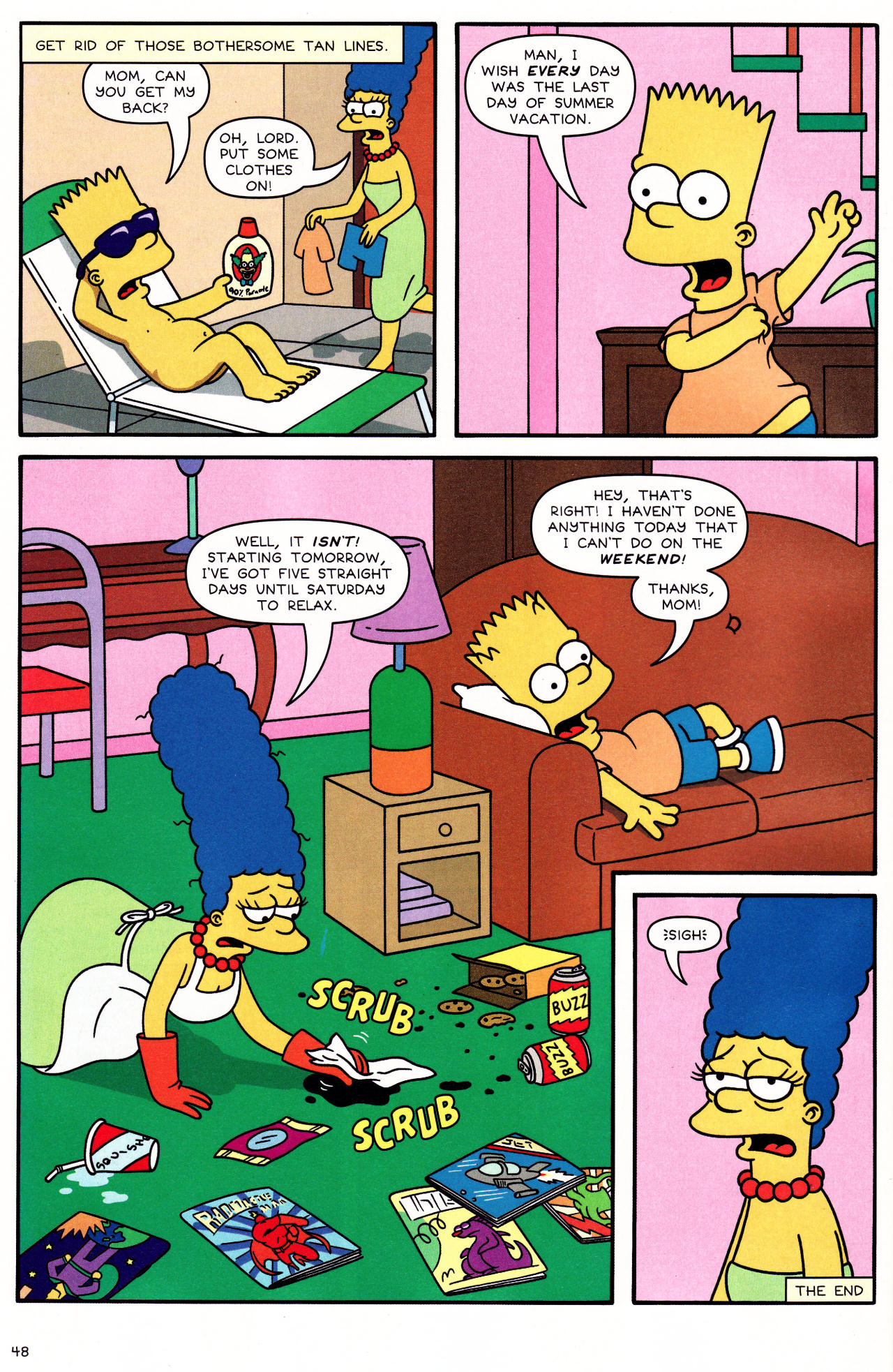 Read online The Simpsons Summer Shindig comic -  Issue #1 - 57