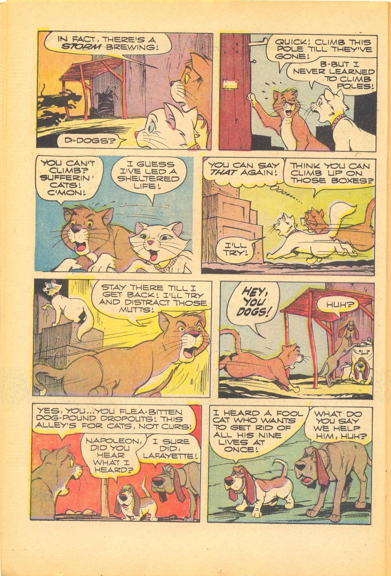 Read online O'Malley and the Alley Cats comic -  Issue #1 - 22