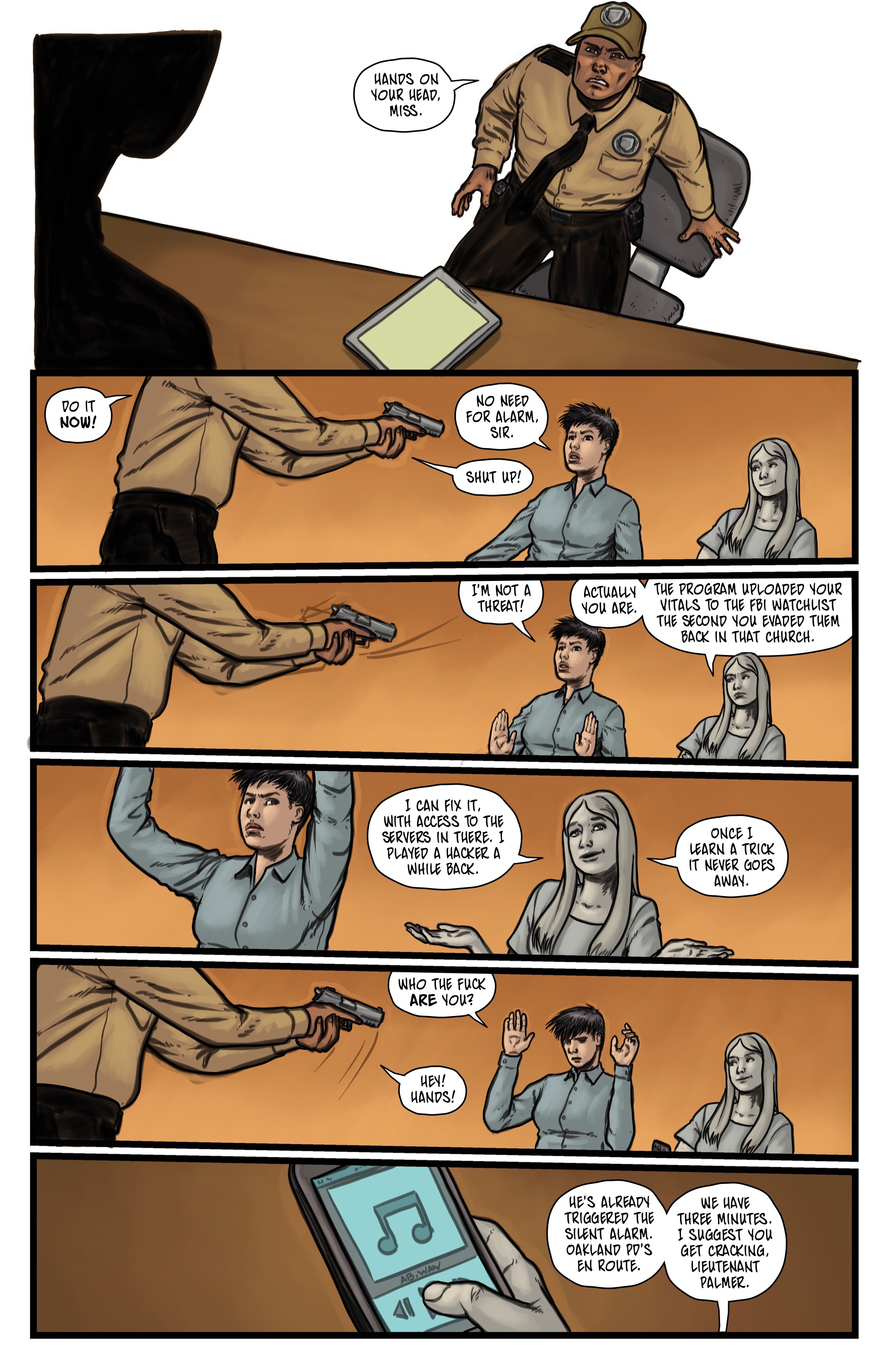 Read online Throwaways comic -  Issue #4 - 9