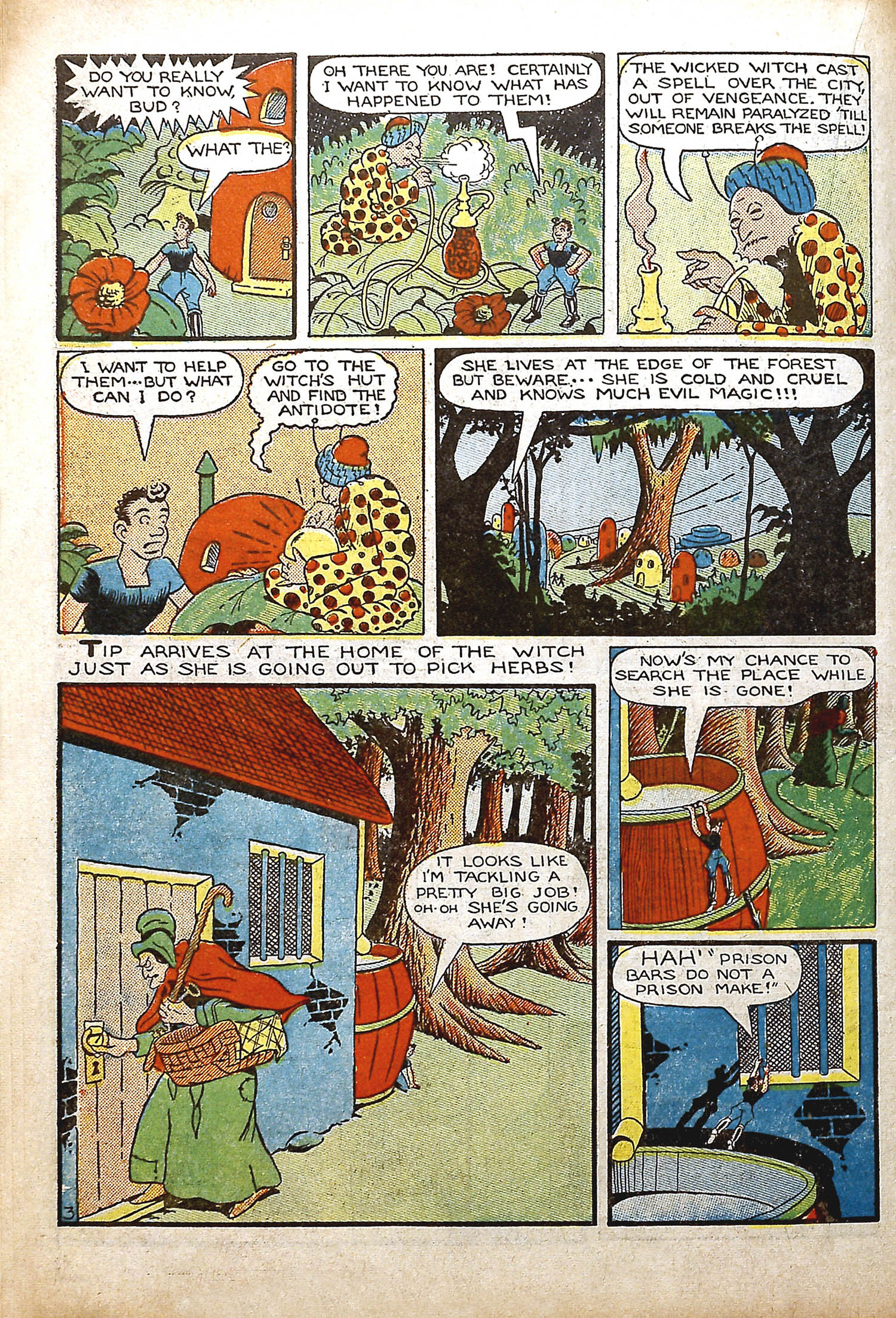 Read online Amazing Mystery Funnies comic -  Issue #23 - 36