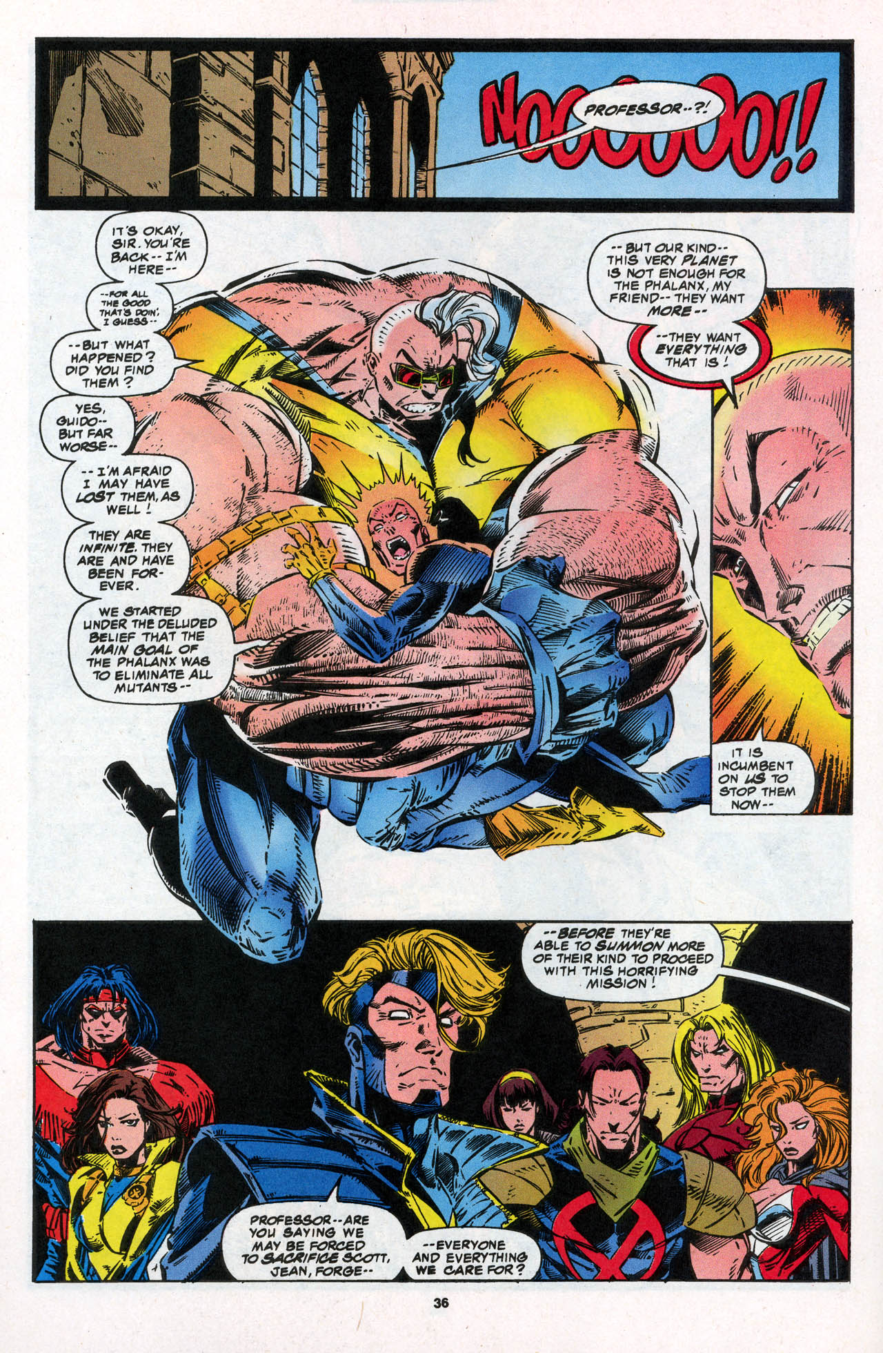 Read online X-Force (1991) comic -  Issue #38 - 36