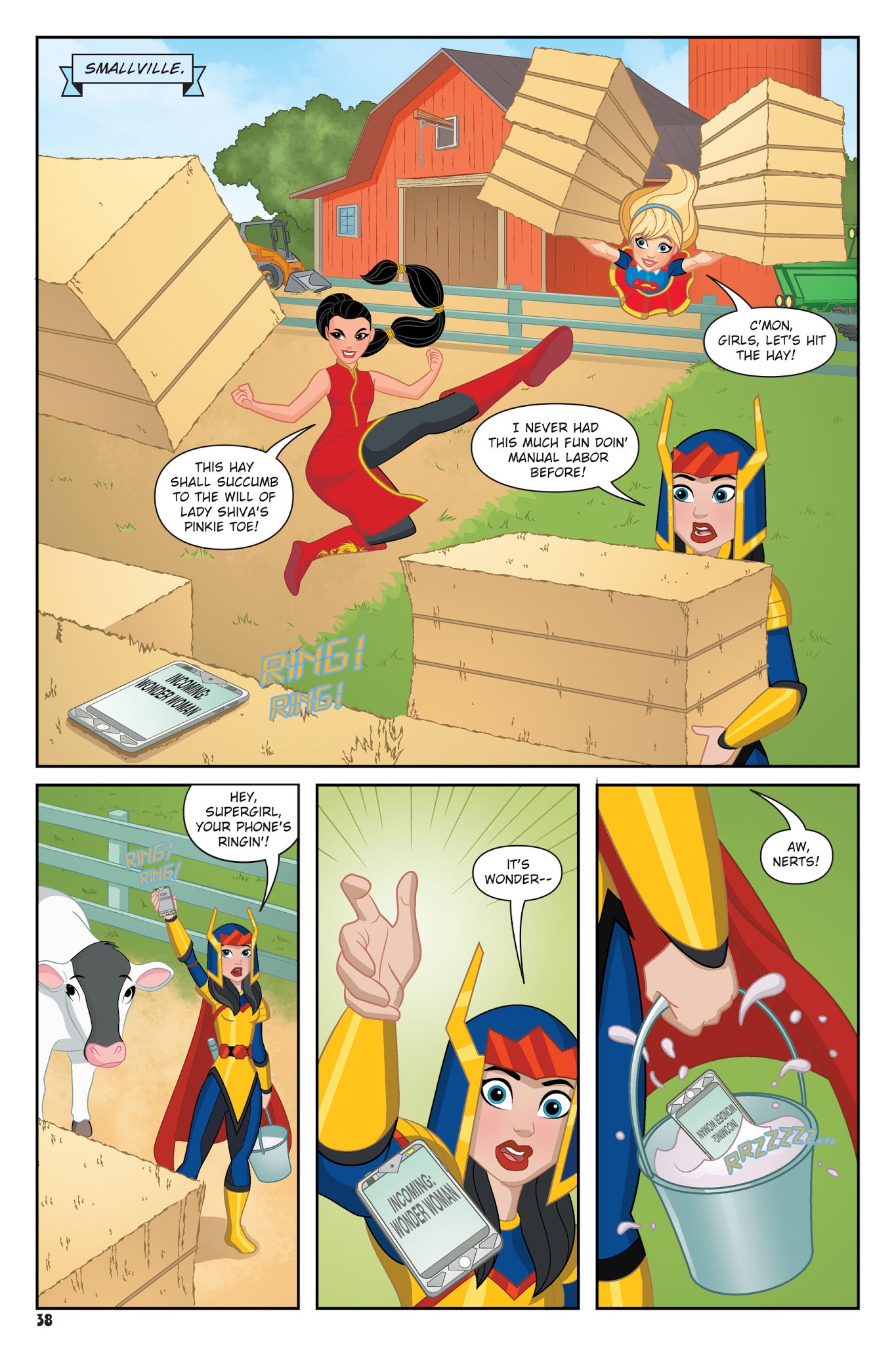 Read online DC Super Hero Girls: Summer Olympus comic -  Issue # TPB - 36