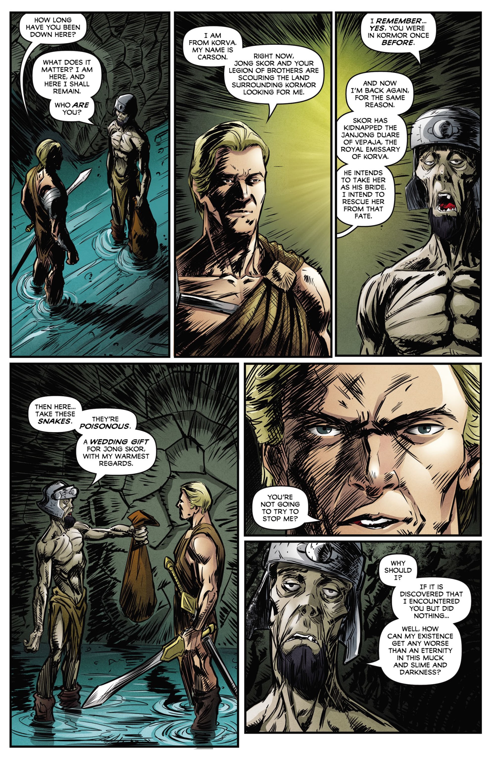 Read online ERB Carson of Venus: Realm of the Dead comic -  Issue #2 - 10