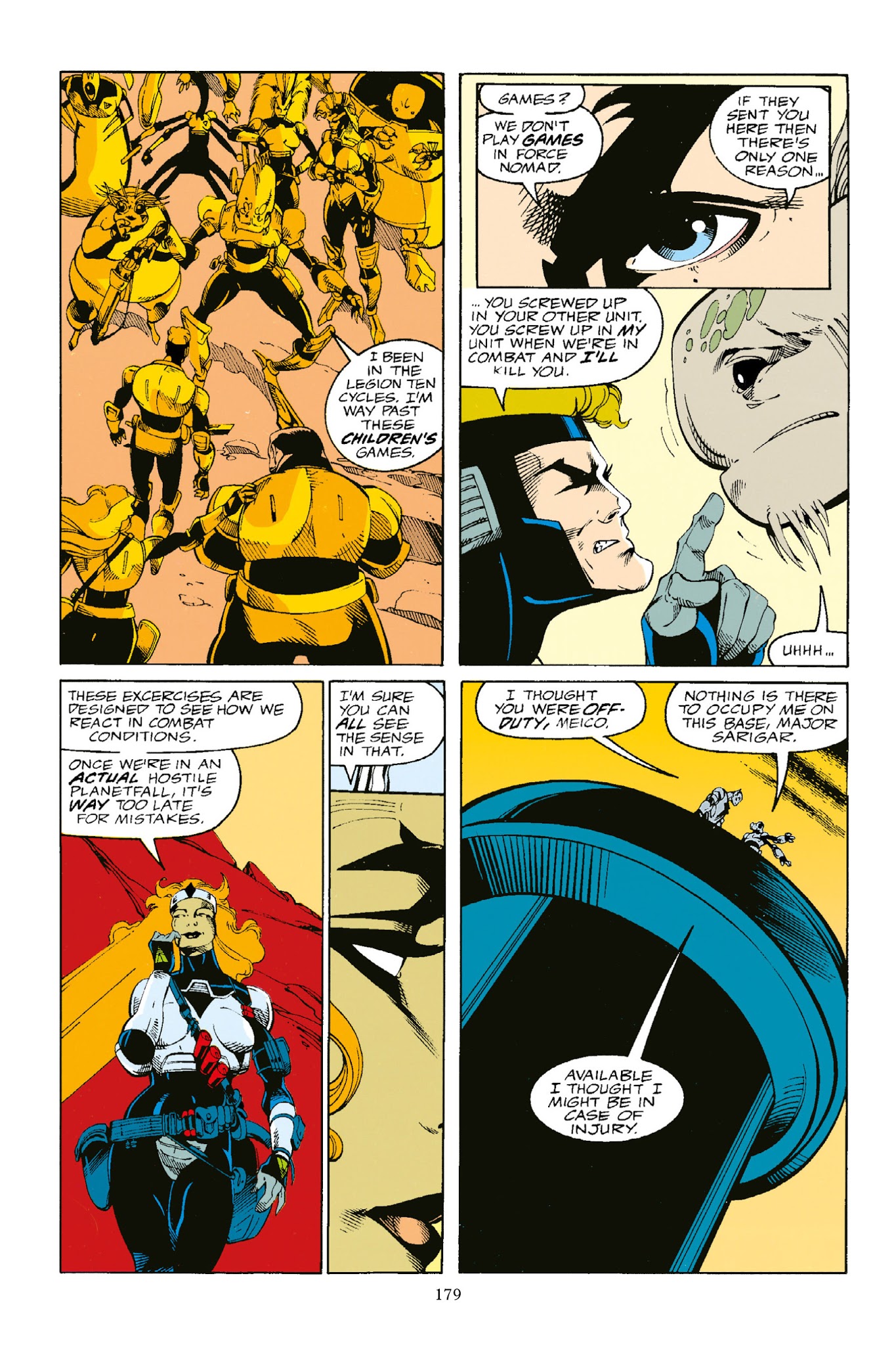 Read online Alien Legion: Dead and Buried comic -  Issue # TPB - 178