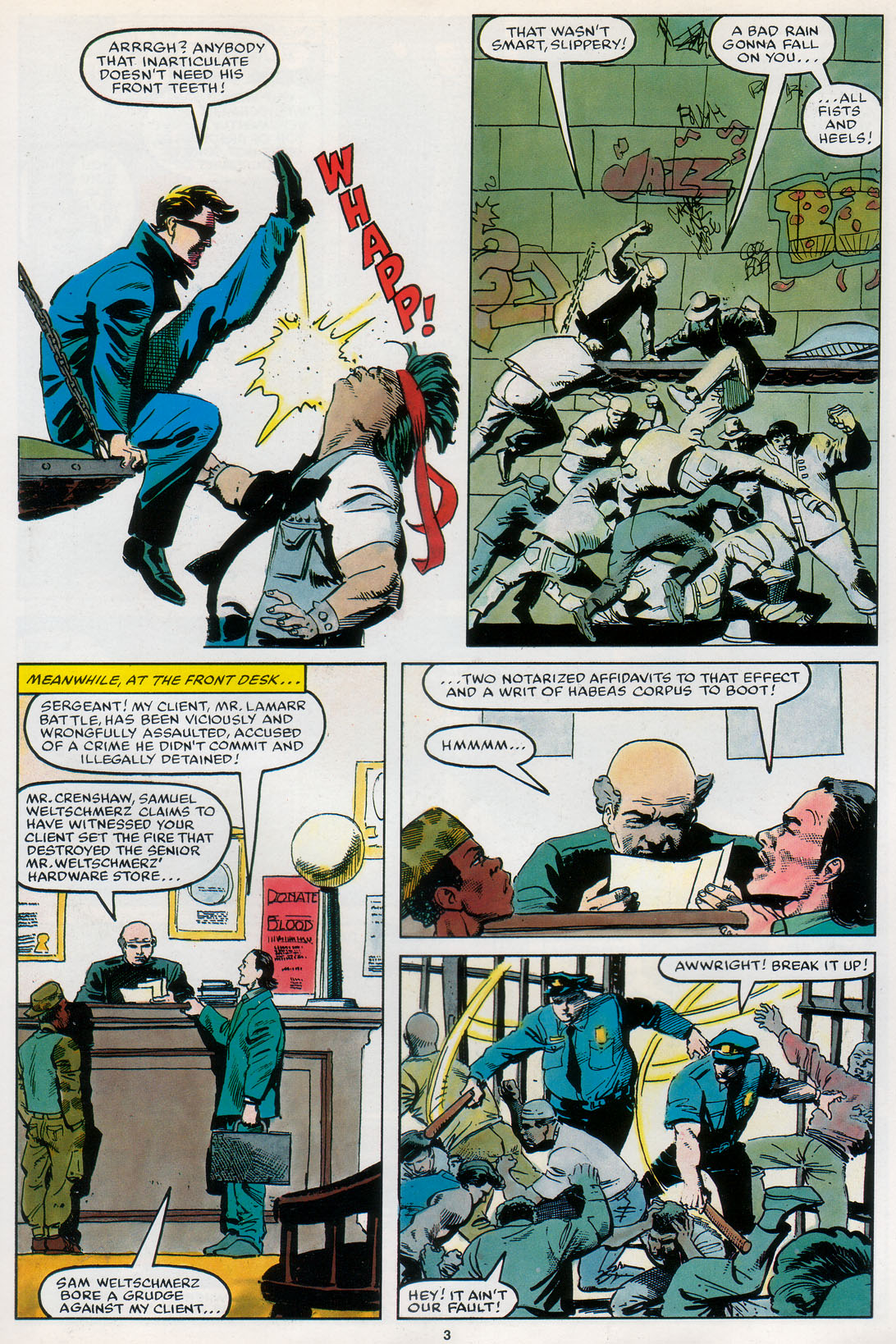 Read online Marvel Graphic Novel comic -  Issue #31 - Wofpack - 35