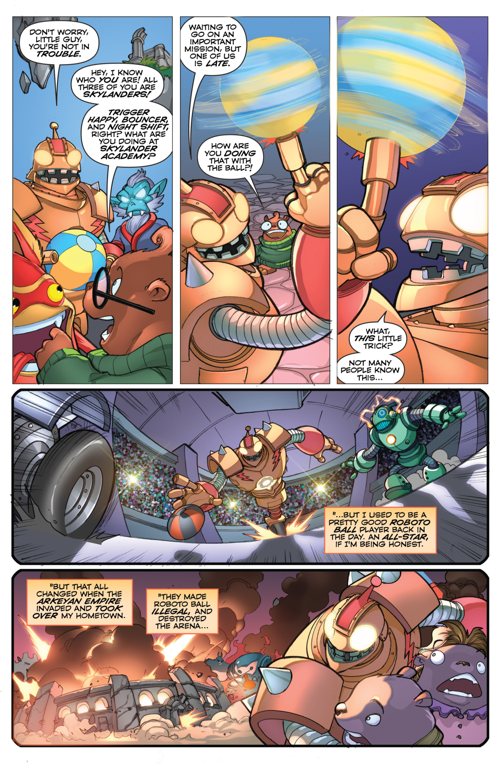 Read online Skylanders comic -  Issue #3 - 20