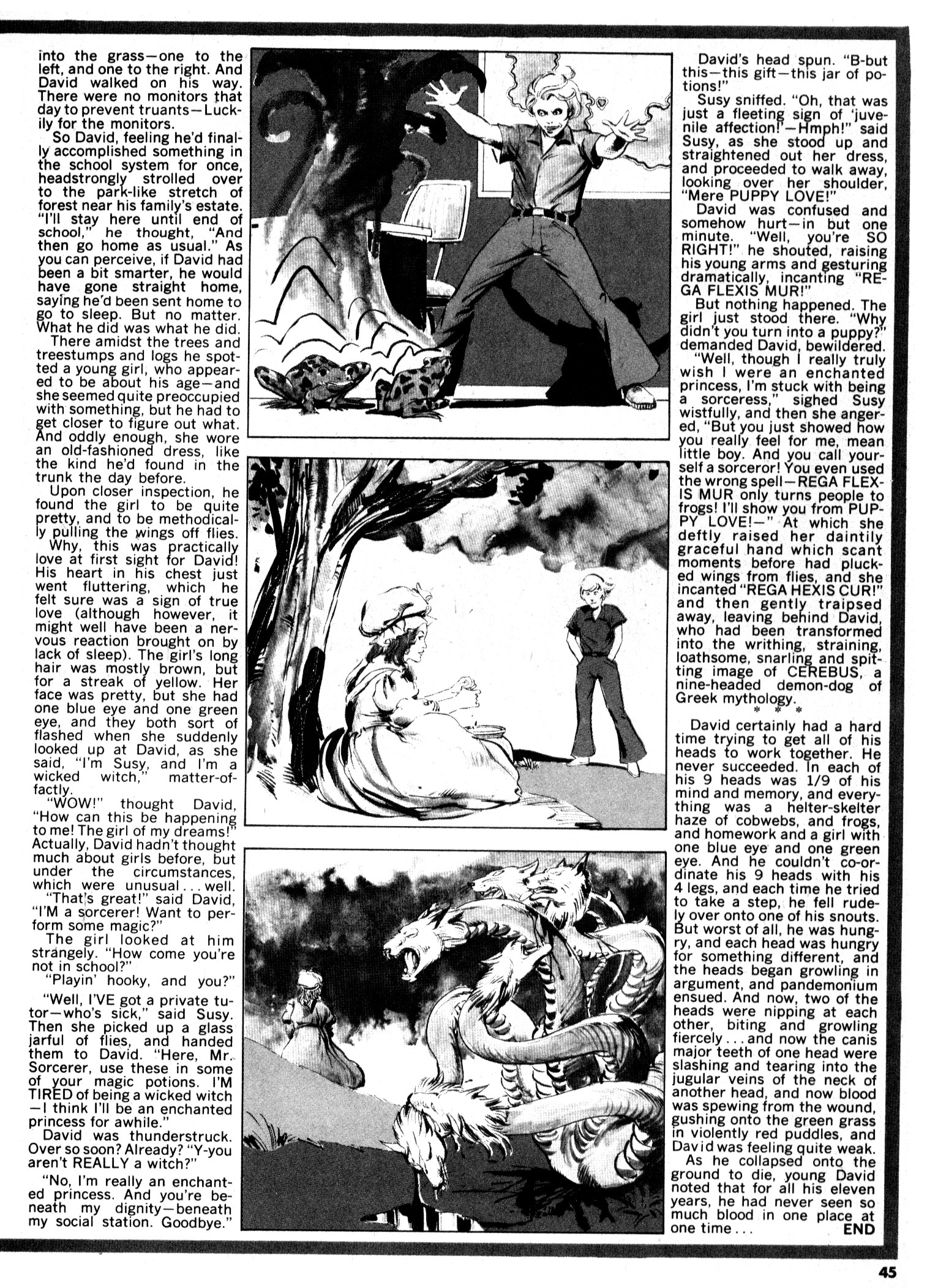 Read online Vampirella (1969) comic -  Issue #21 - 45