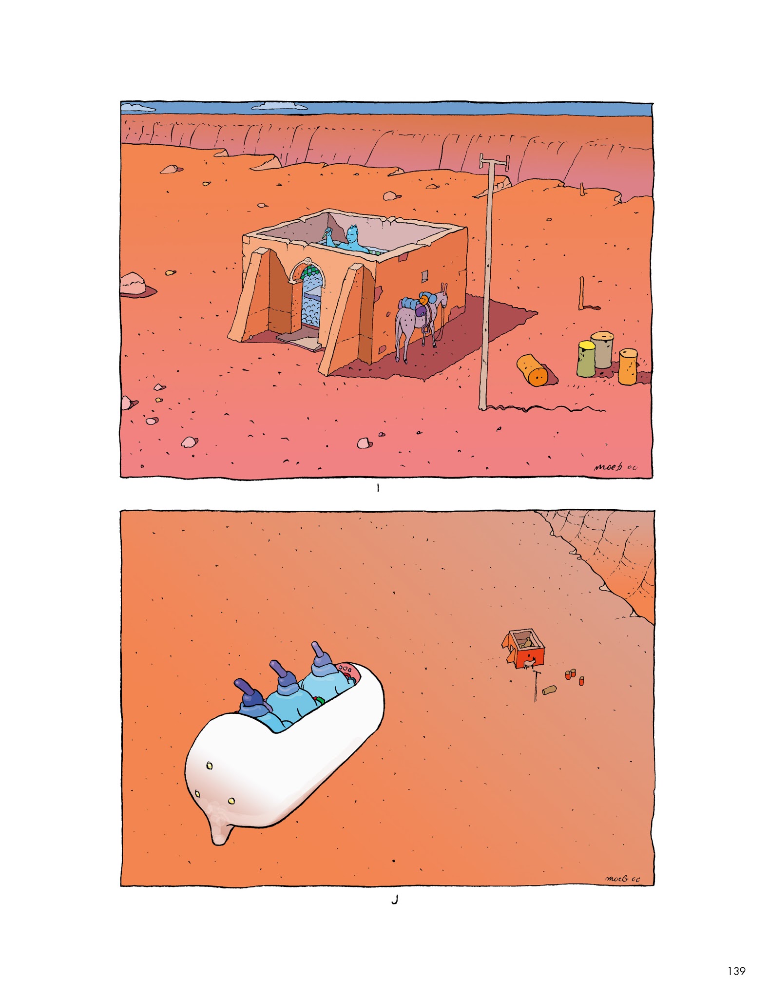 Read online Moebius Library comic -  Issue # TPB 3 - 123