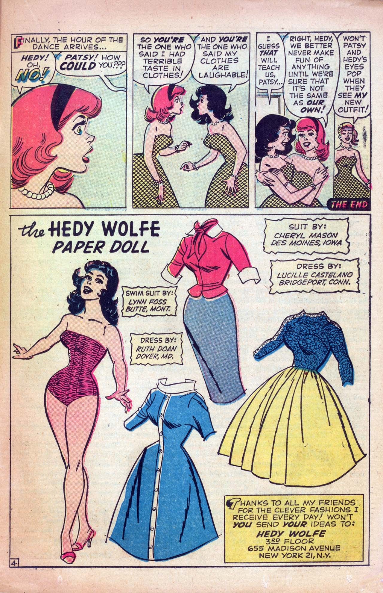 Read online Patsy and Hedy comic -  Issue #64 - 23