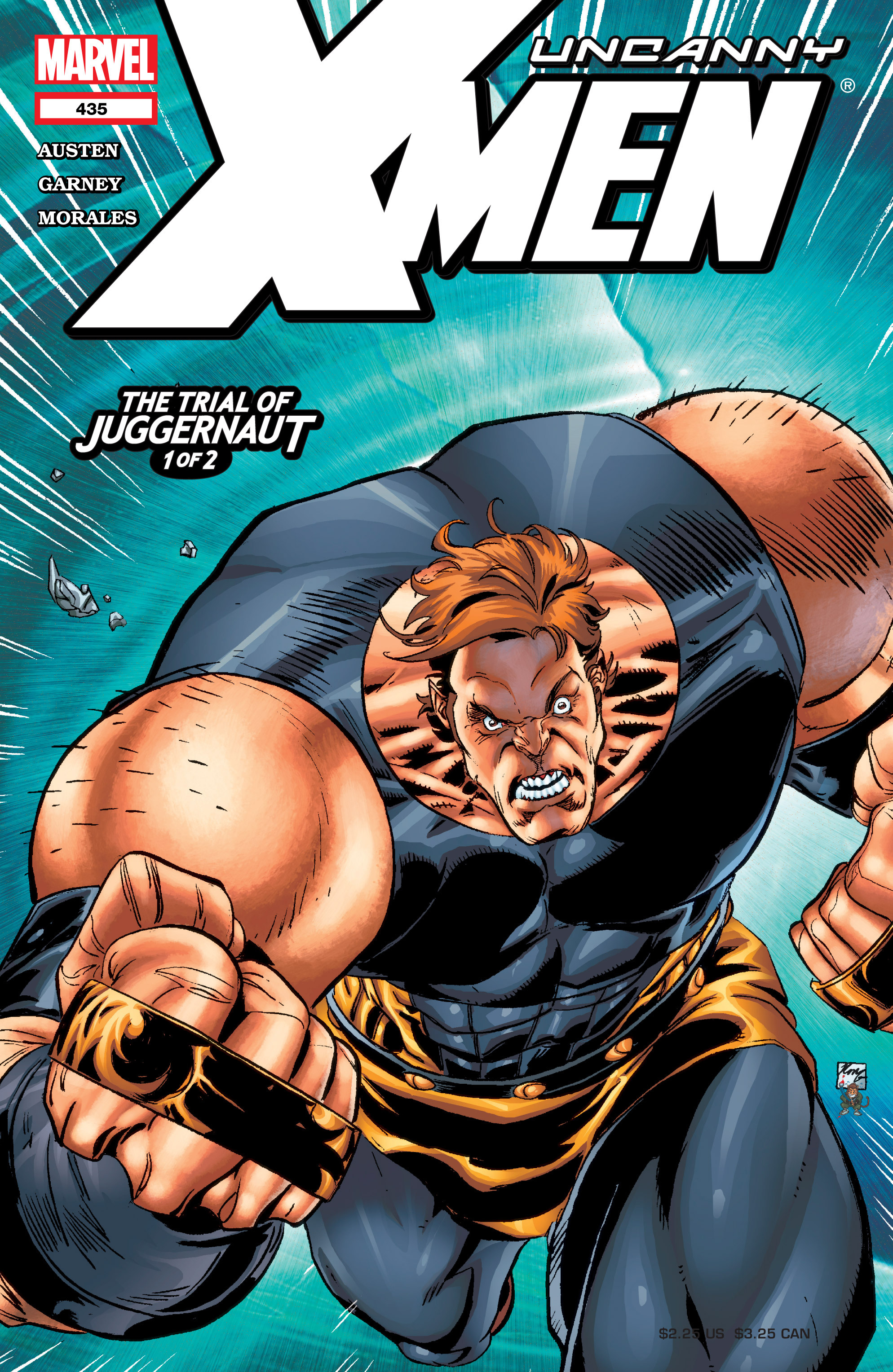 Read online Uncanny X-Men (1963) comic -  Issue #435 - 1