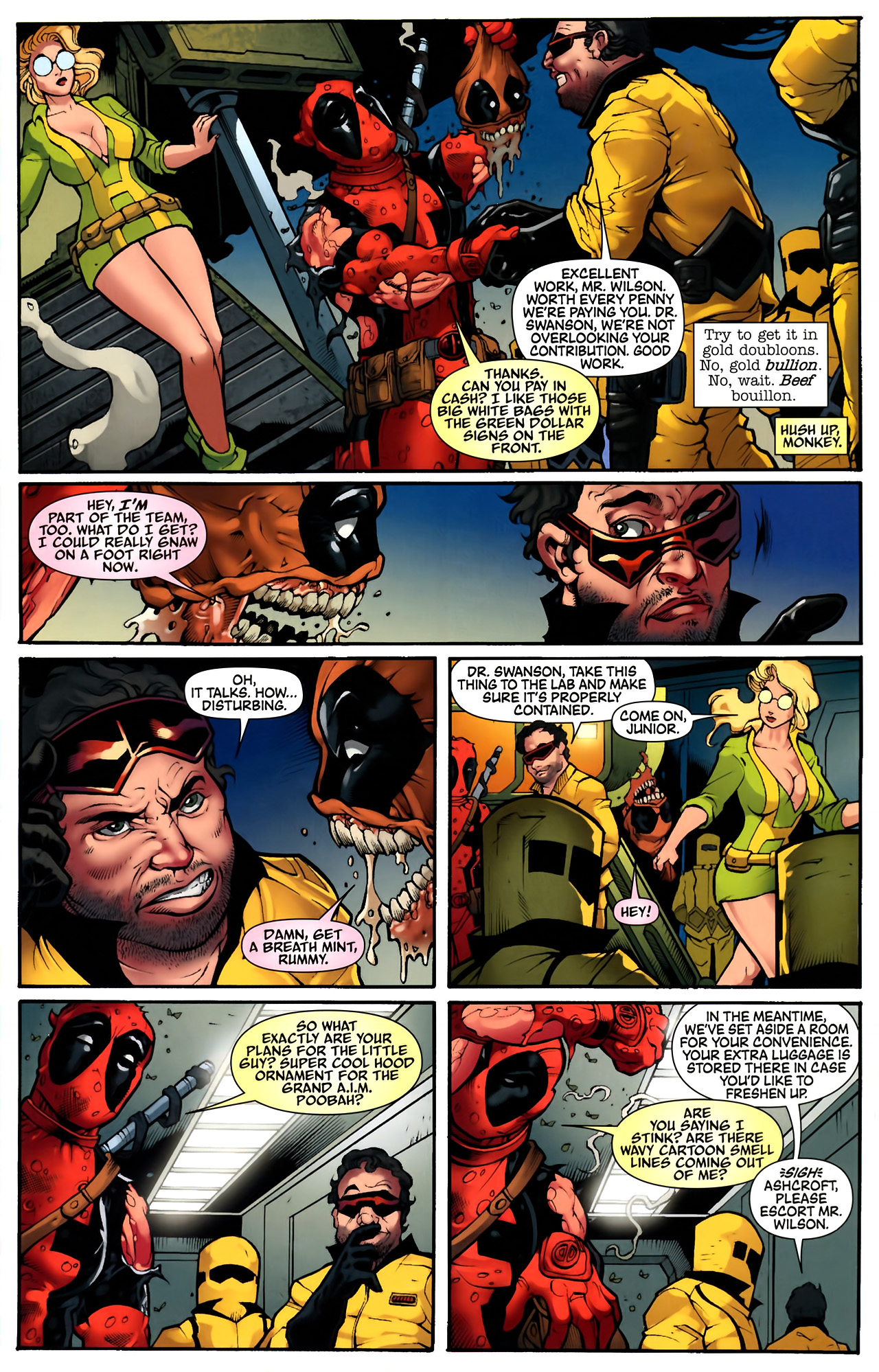 Read online Deadpool: Merc With a Mouth comic -  Issue #5 - 6