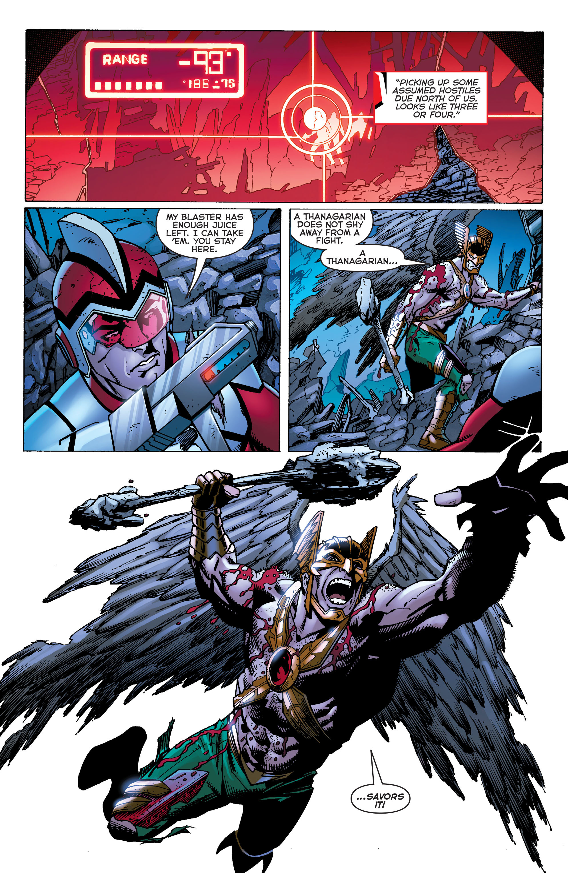 Read online Death of Hawkman comic -  Issue #2 - 5