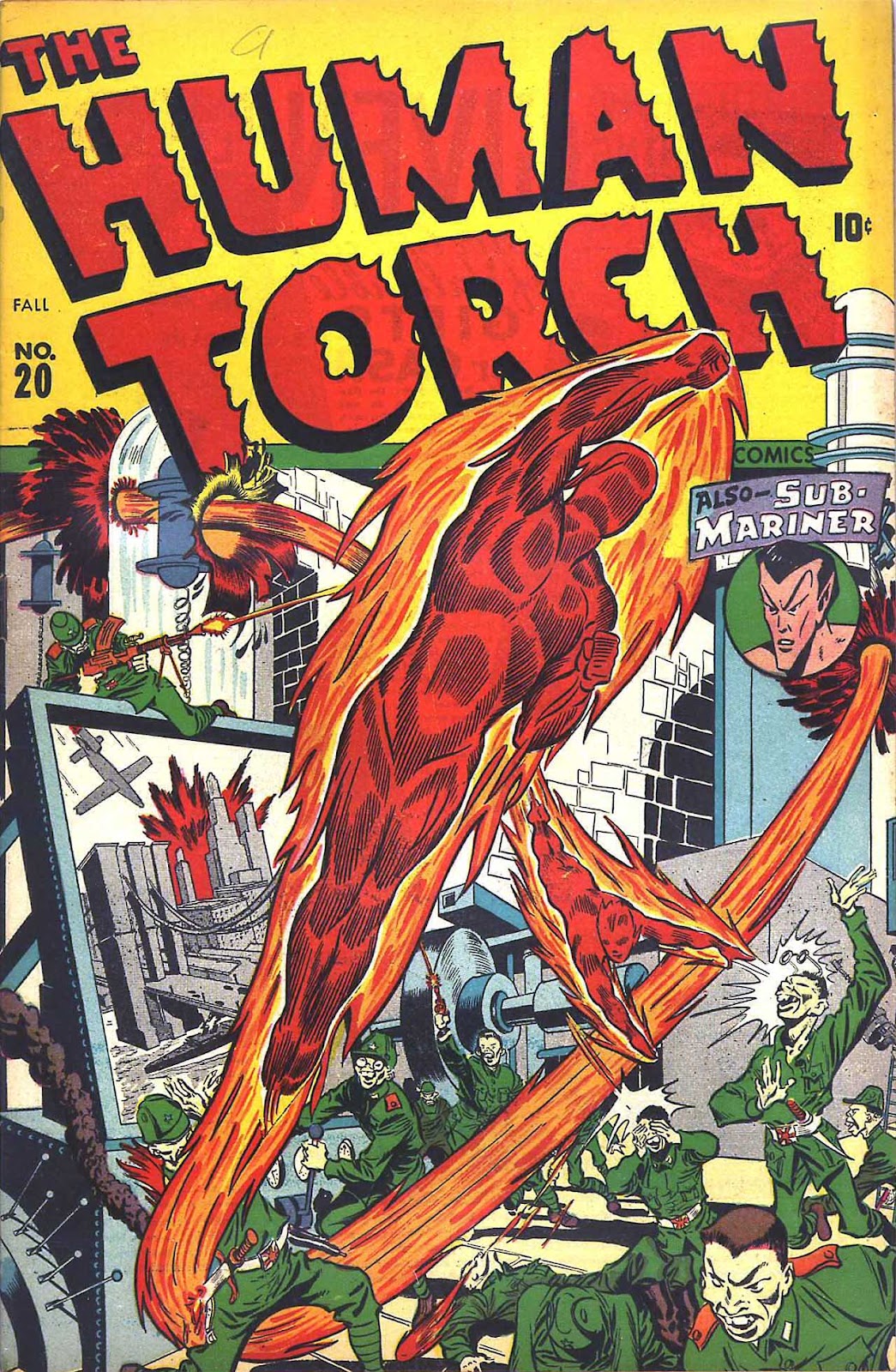The Human Torch (1940) issue 20 - Page 1