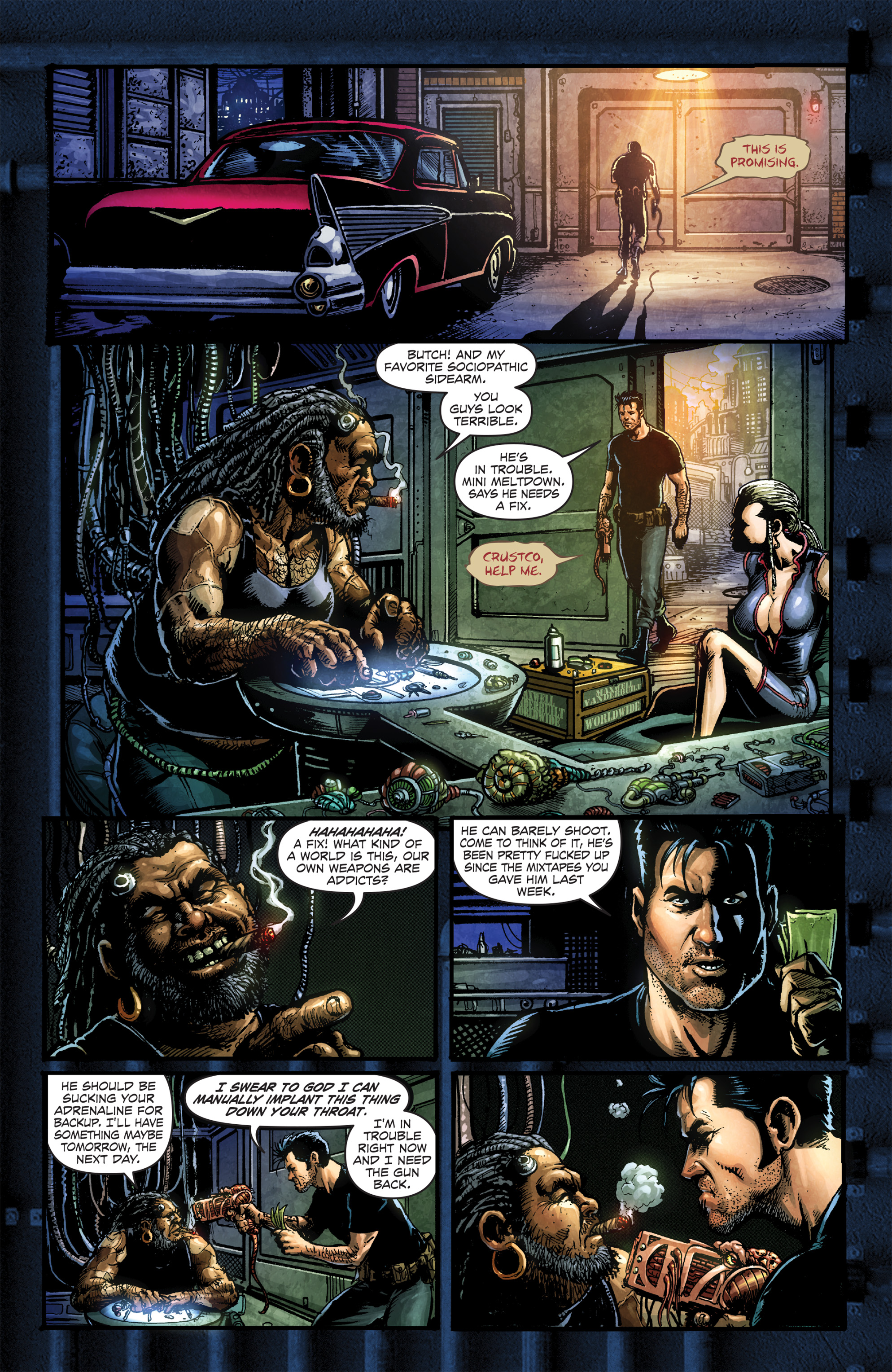 Read online Ballistic (2013) comic -  Issue #2 - 6