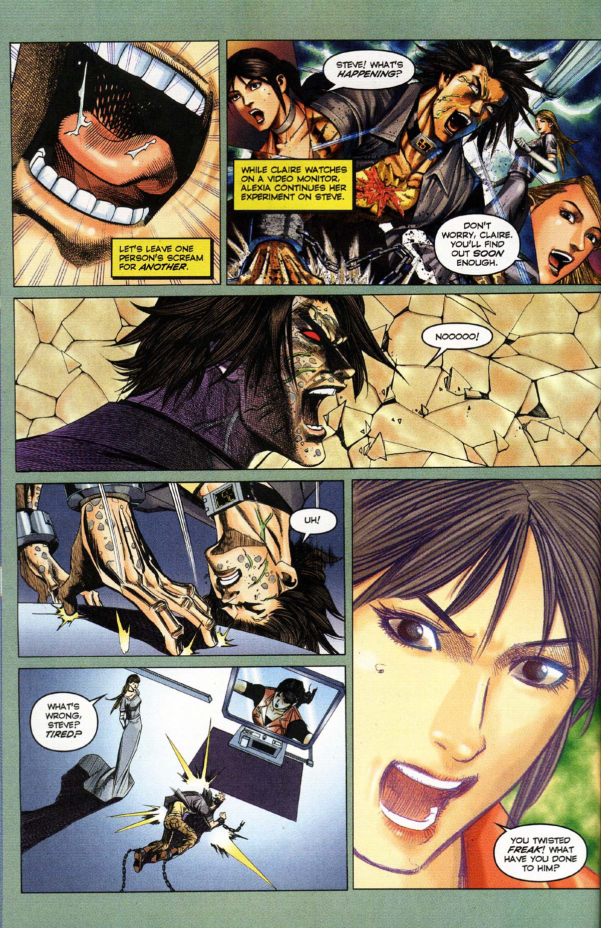 Read online Resident Evil Code: Veronica comic -  Issue #4 - 24