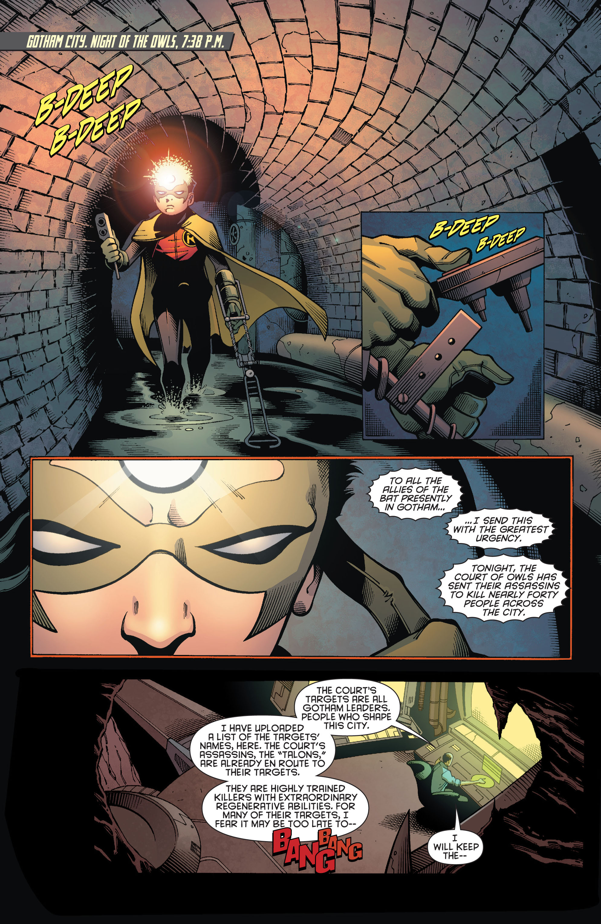 Read online Batman: Night of the Owls comic -  Issue # Full - 100