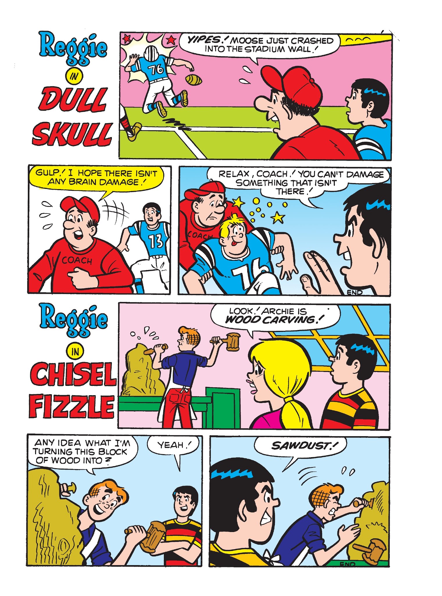 Read online Archie's Funhouse Double Digest comic -  Issue #27 - 157