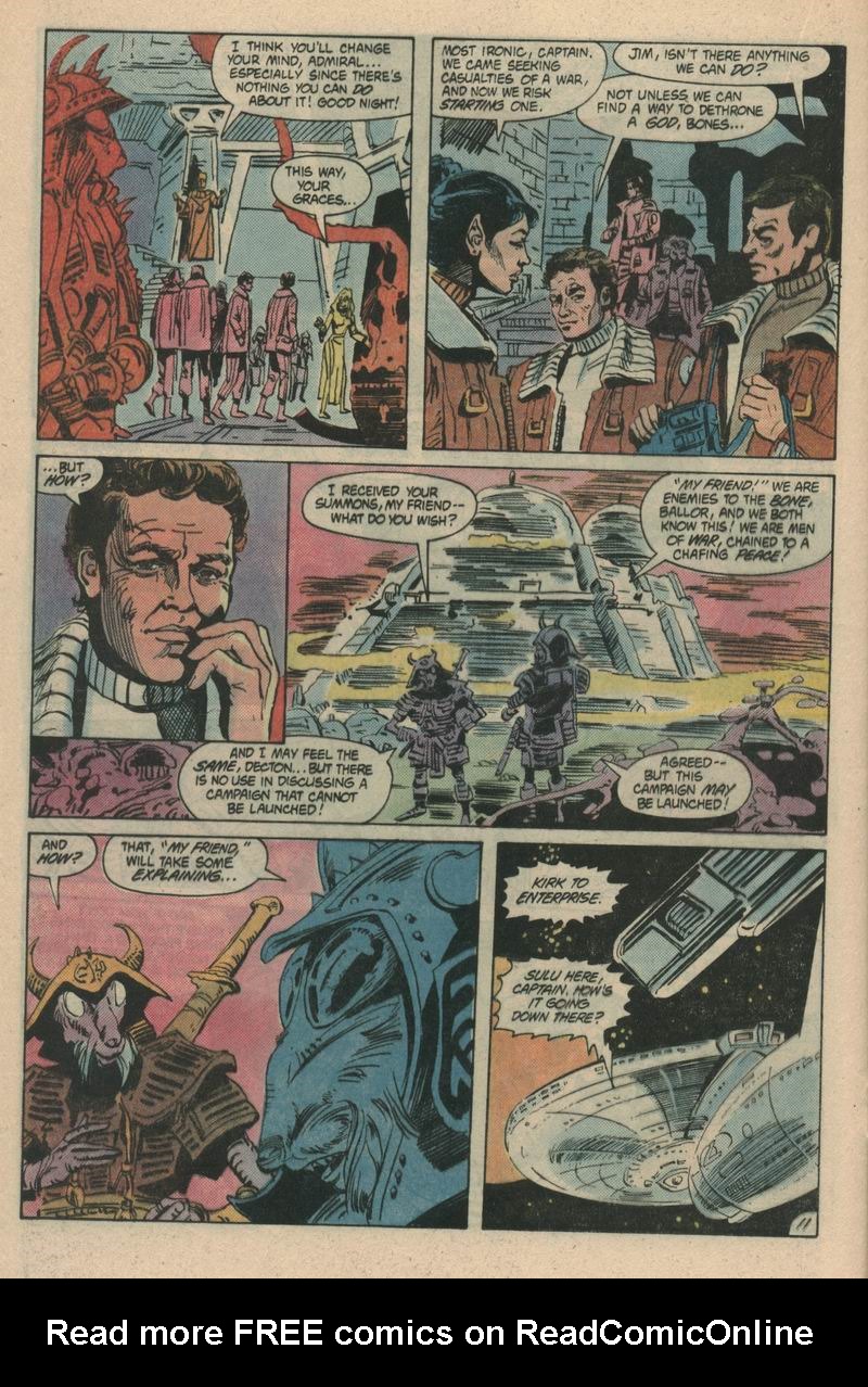 Read online Star Trek (1984) comic -  Issue #5 - 12