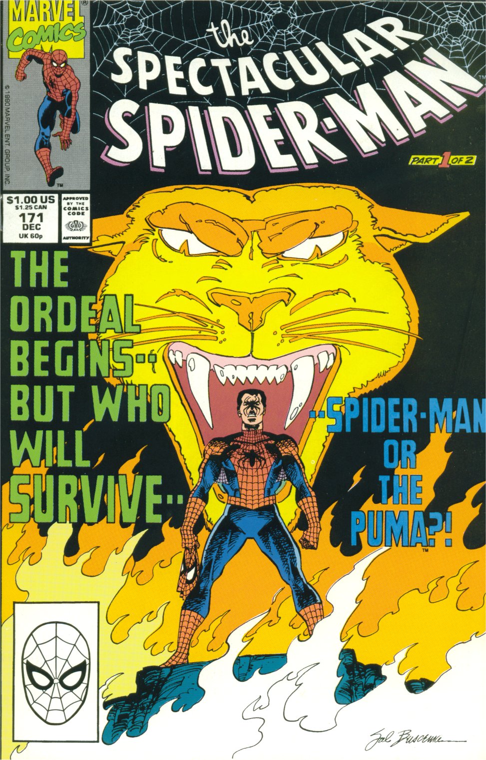 Read online The Spectacular Spider-Man (1976) comic -  Issue #171 - 1