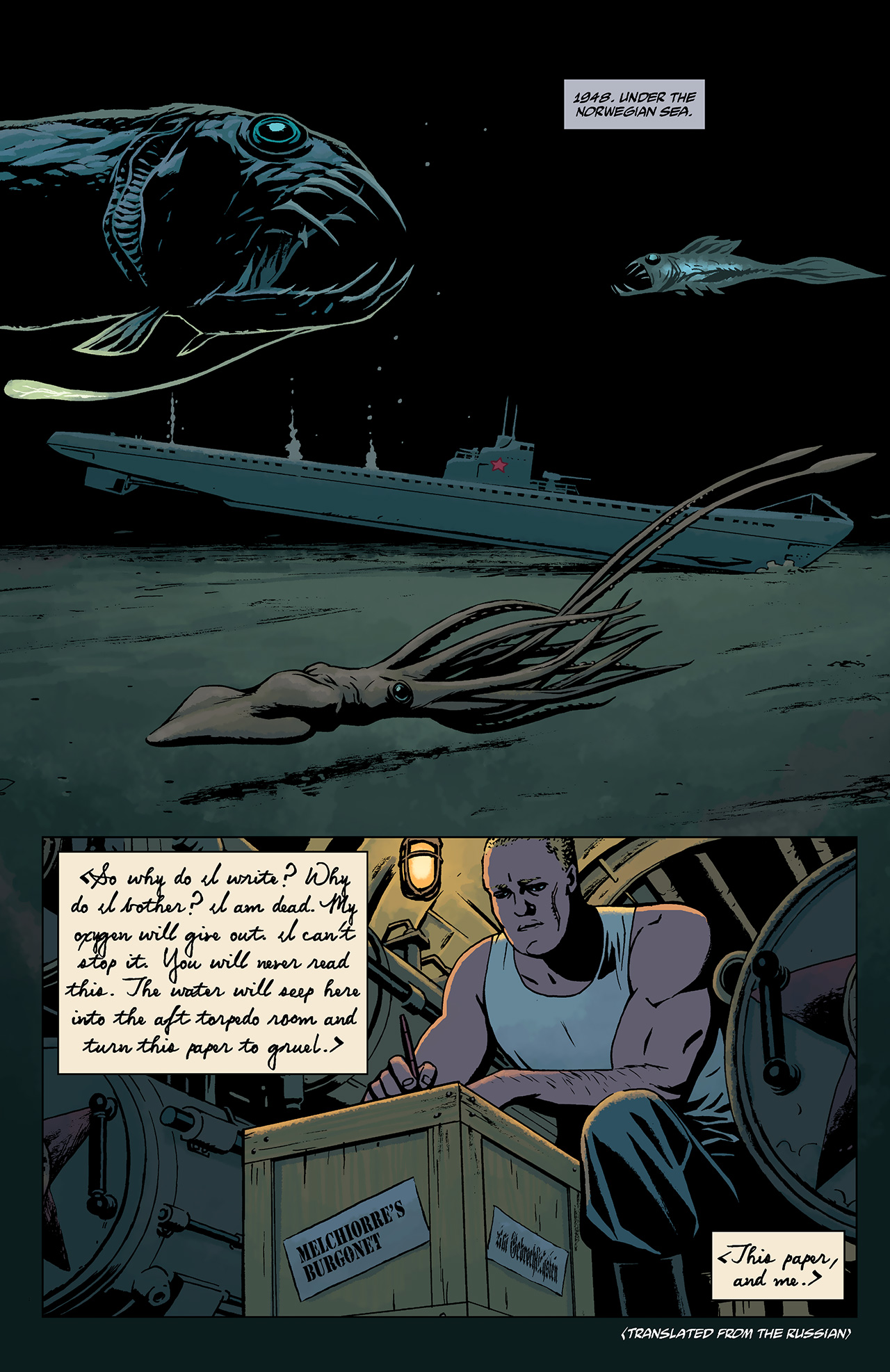 Read online Abe Sapien: The Abyssal Plain comic -  Issue #1 - 5