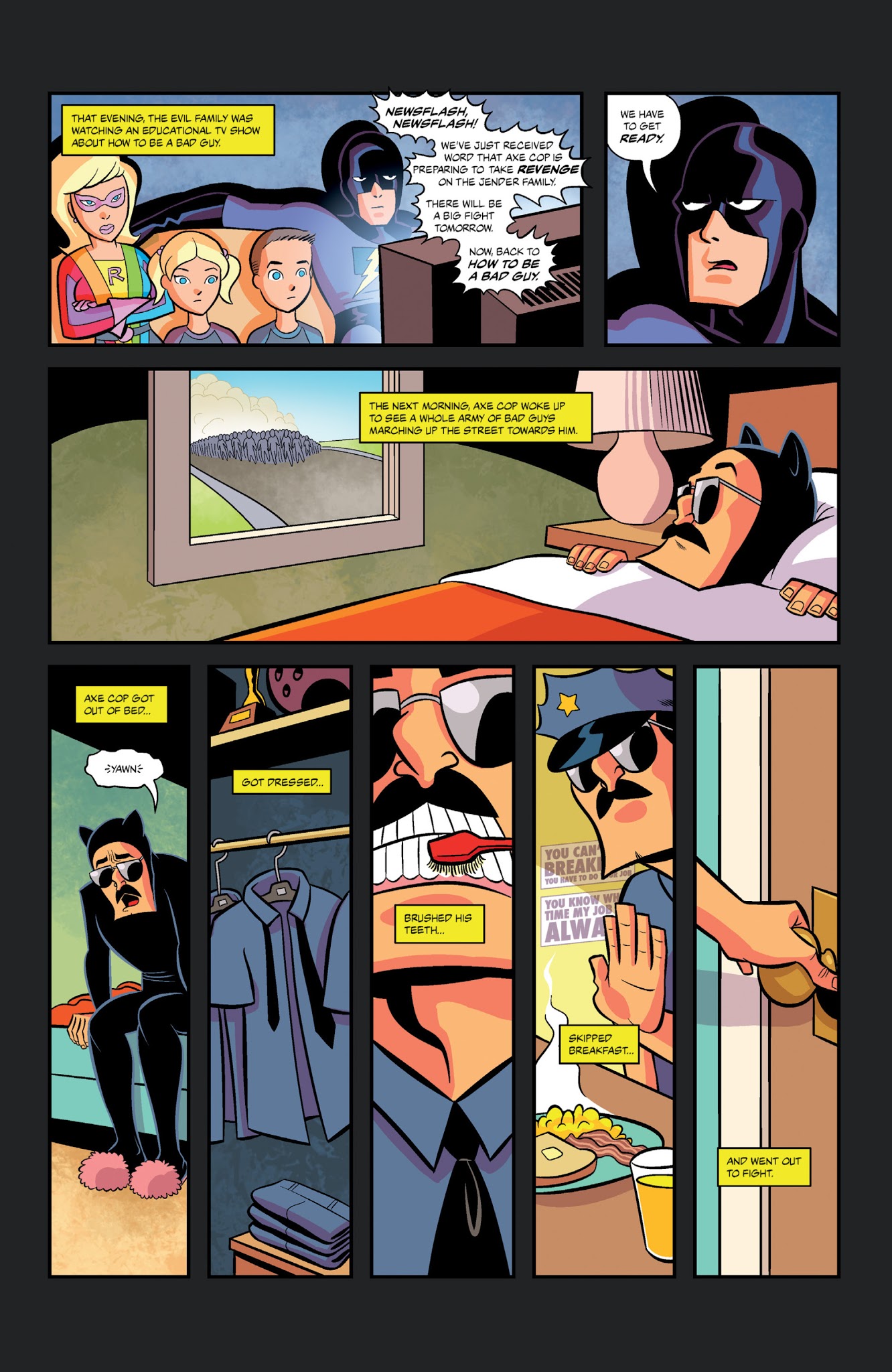 Read online Axe Cop comic -  Issue # TPB 6 - 84