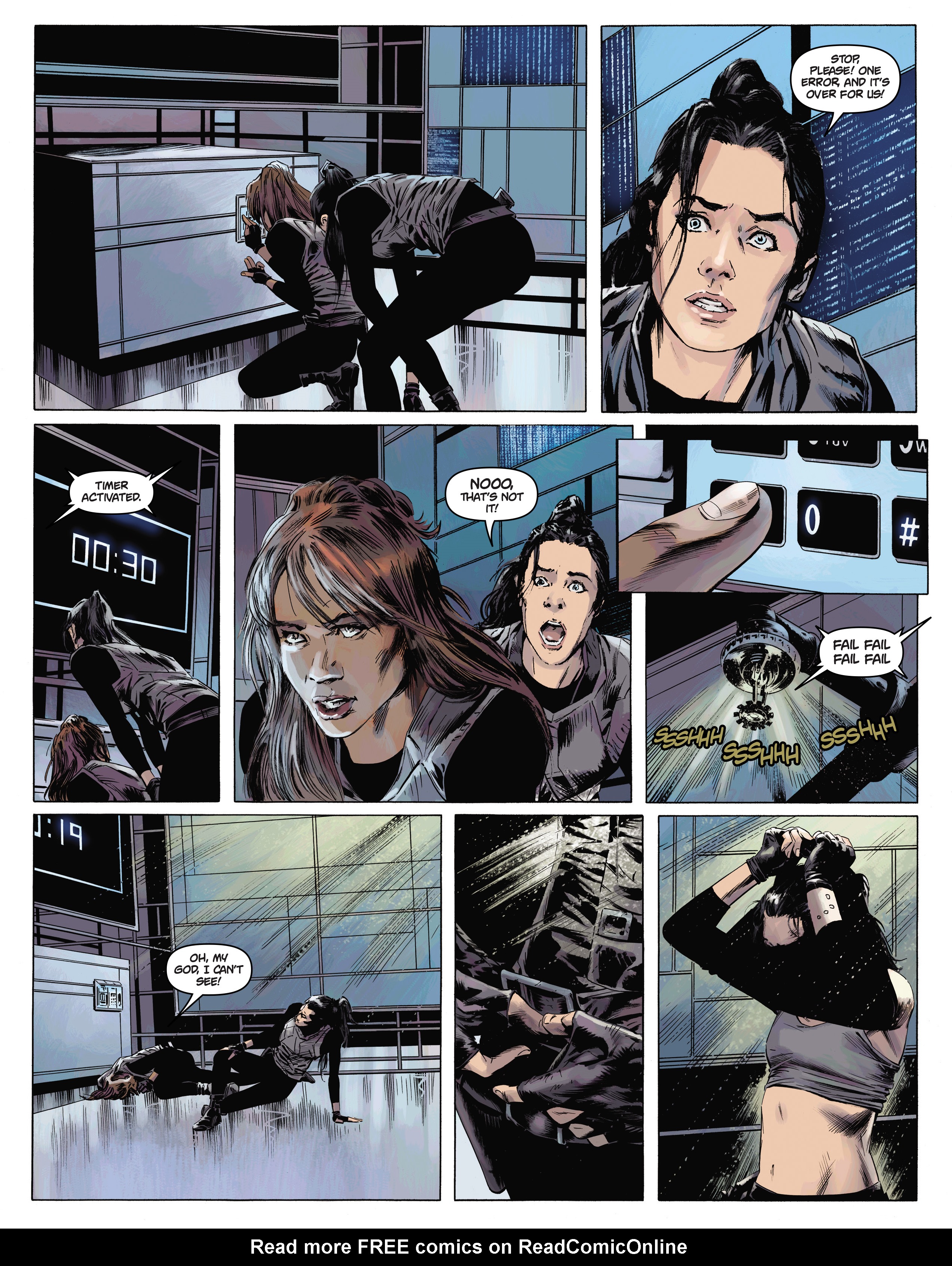 Read online Amber Blake: Operation Dragonfly comic -  Issue # Full - 13