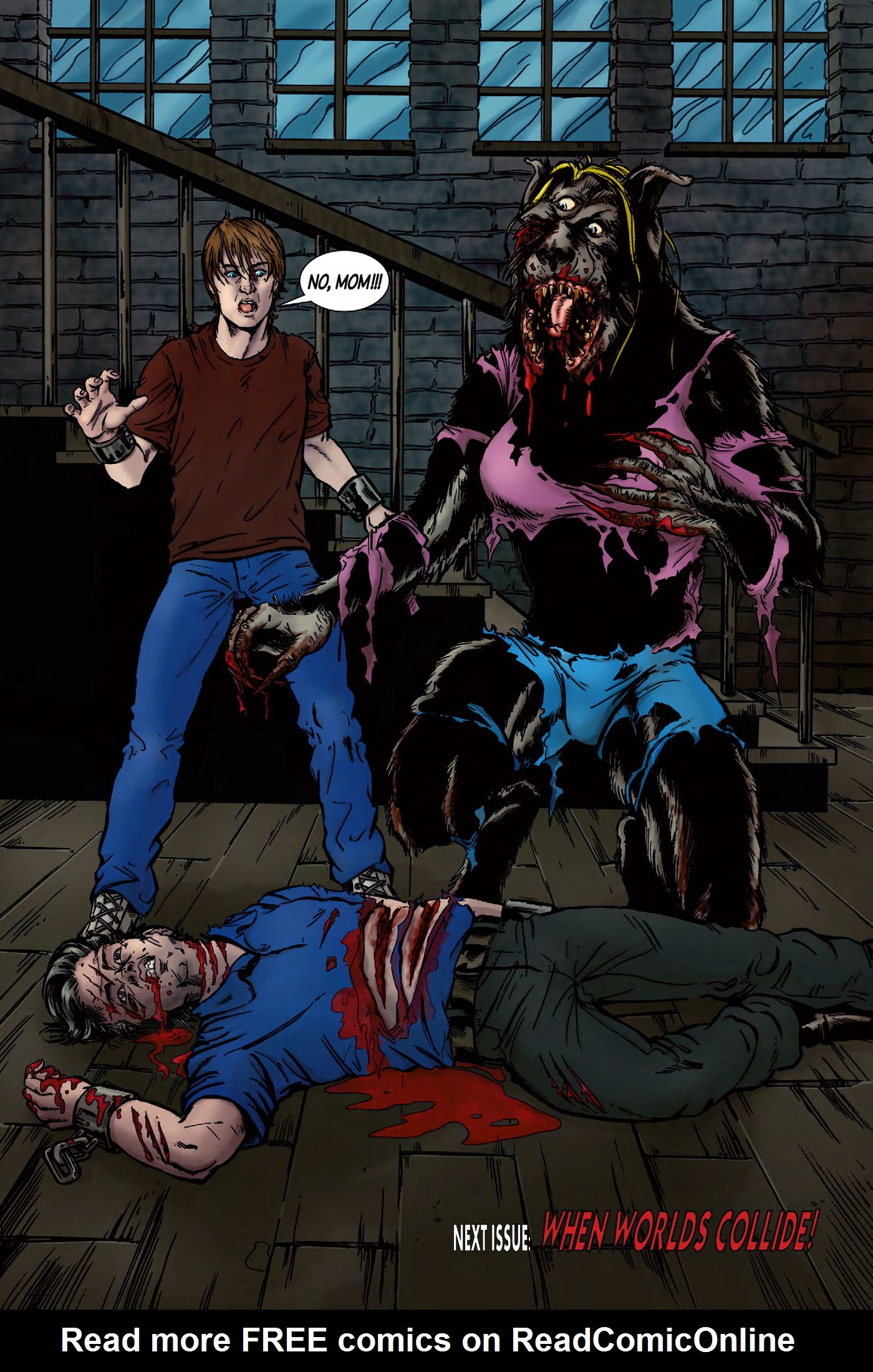 Read online Nazi Werewolves from Outer Space comic -  Issue #2 - 26