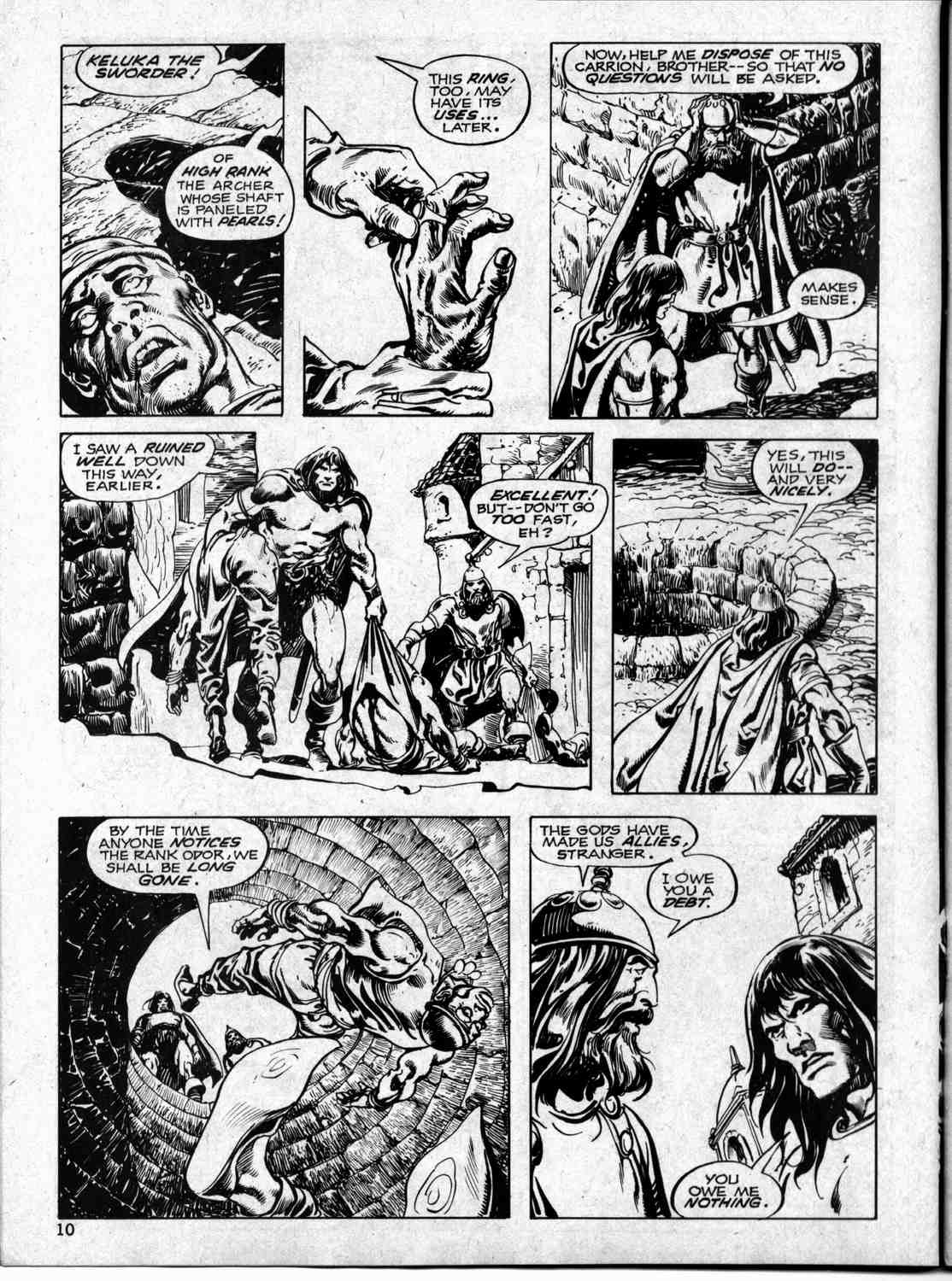 Read online The Savage Sword Of Conan comic -  Issue #36 - 10