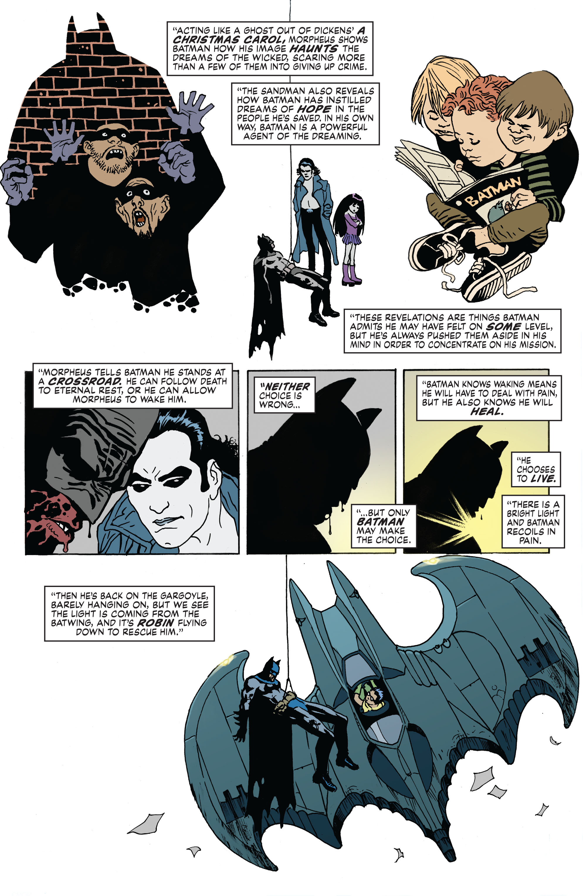 Read online Dark Night: A True Batman Story comic -  Issue # Full - 111