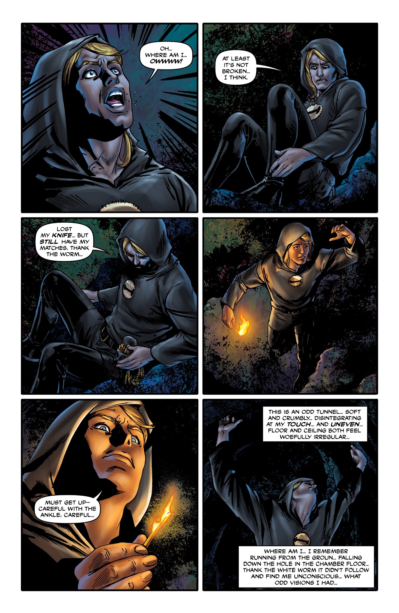 Read online In the House of the Worm comic -  Issue #3 - 17
