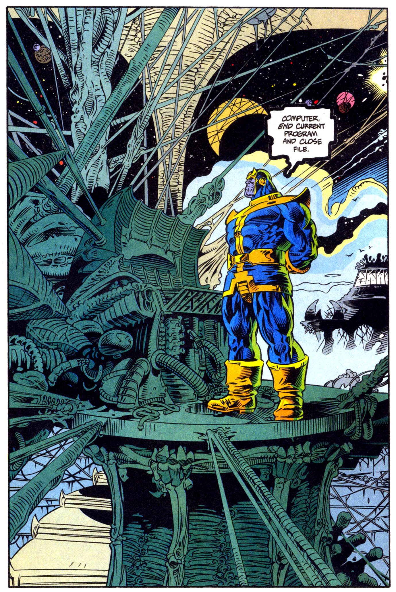 Read online Cosmic Powers comic -  Issue #6 - 7