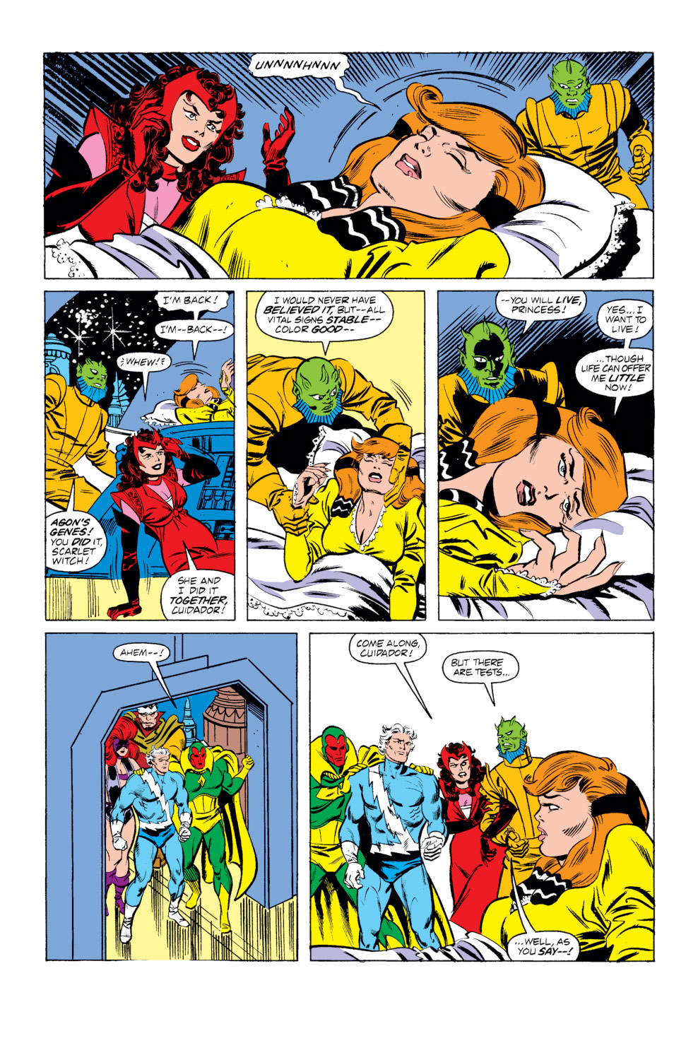 Read online The Vision and the Scarlet Witch (1985) comic - Issue #10