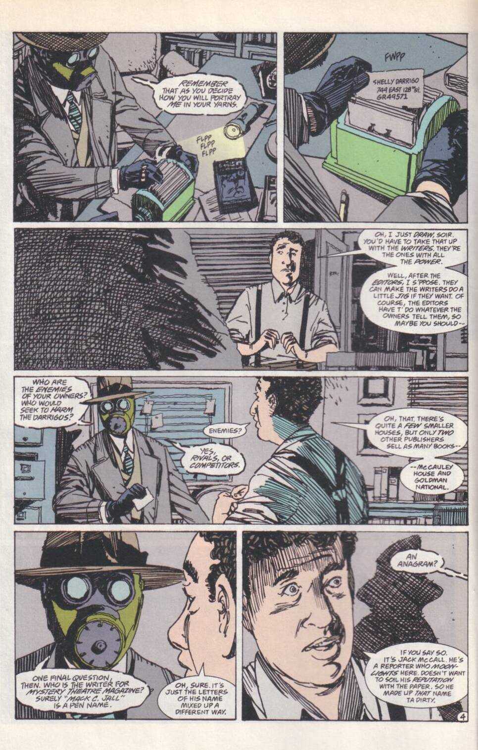 Sandman Mystery Theatre Issue #50 #51 - English 4